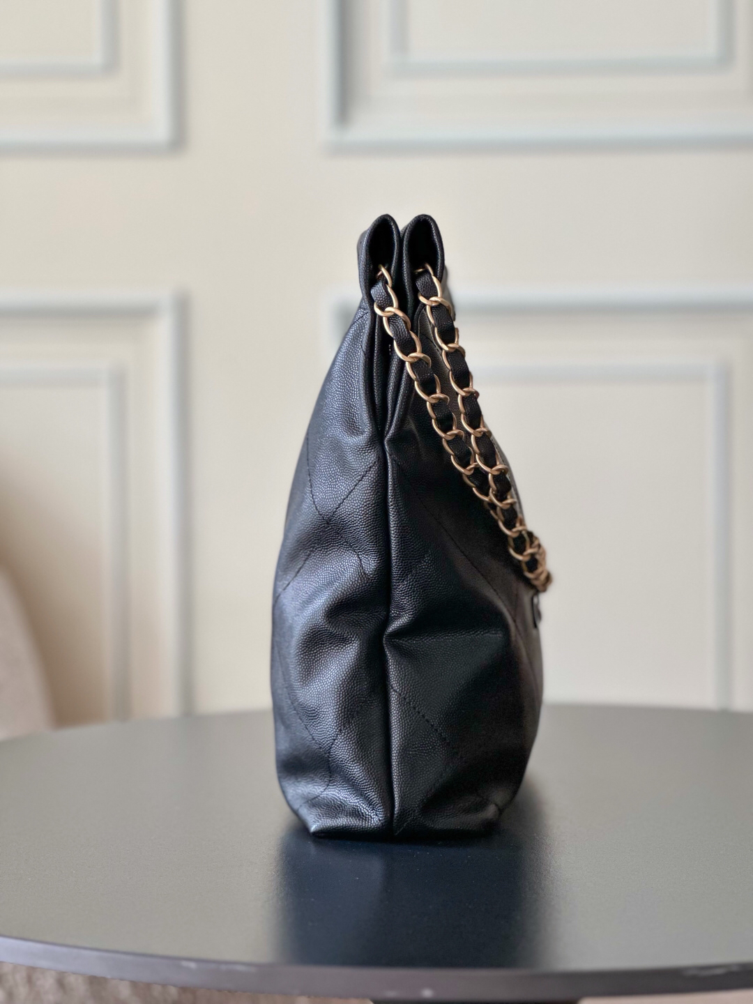 Chanel AS3260 Waxed Calfskin Shoulder Bag - Image 3