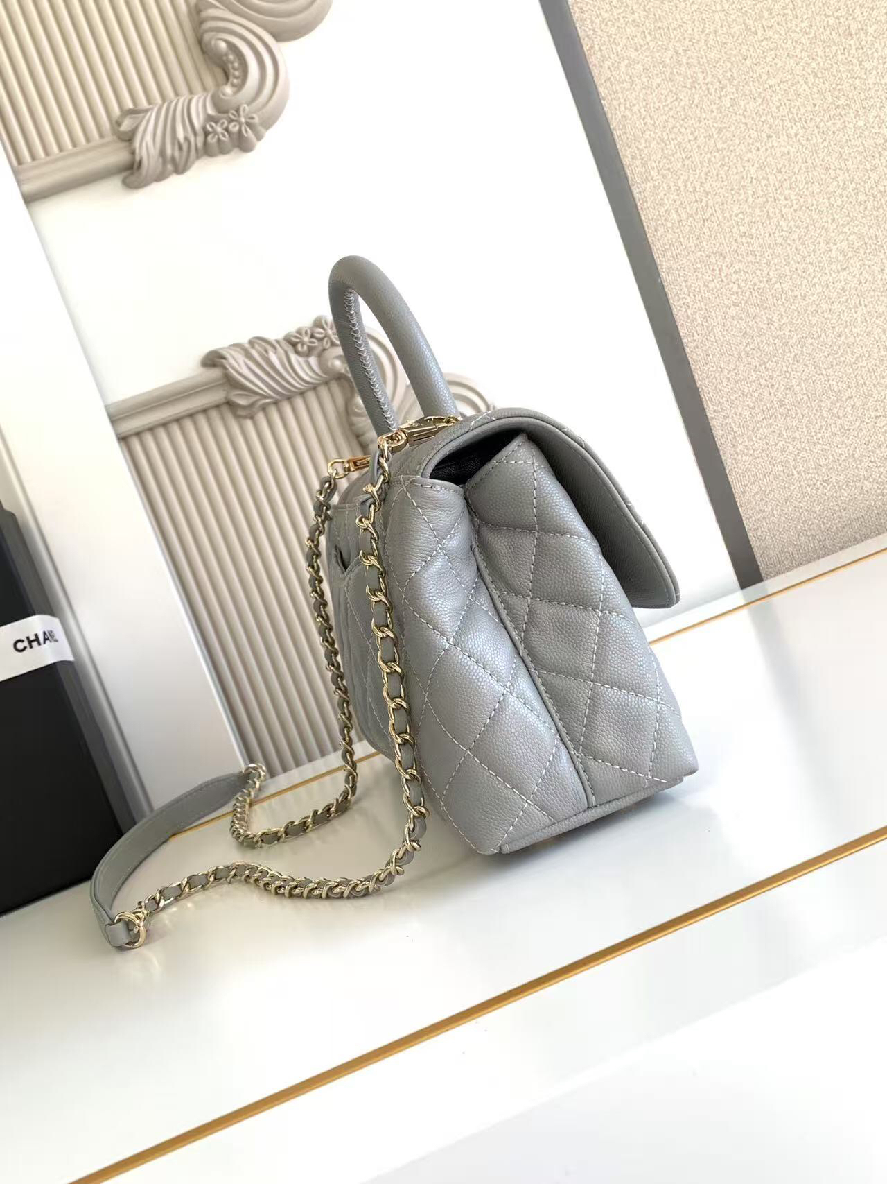 Chanel Coco Handle Classic Handbag - Image 3