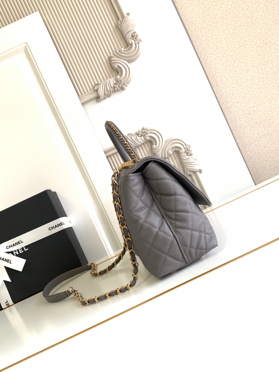 Chanel Coco Handle Mini Top-Handle Handbag - Image 3