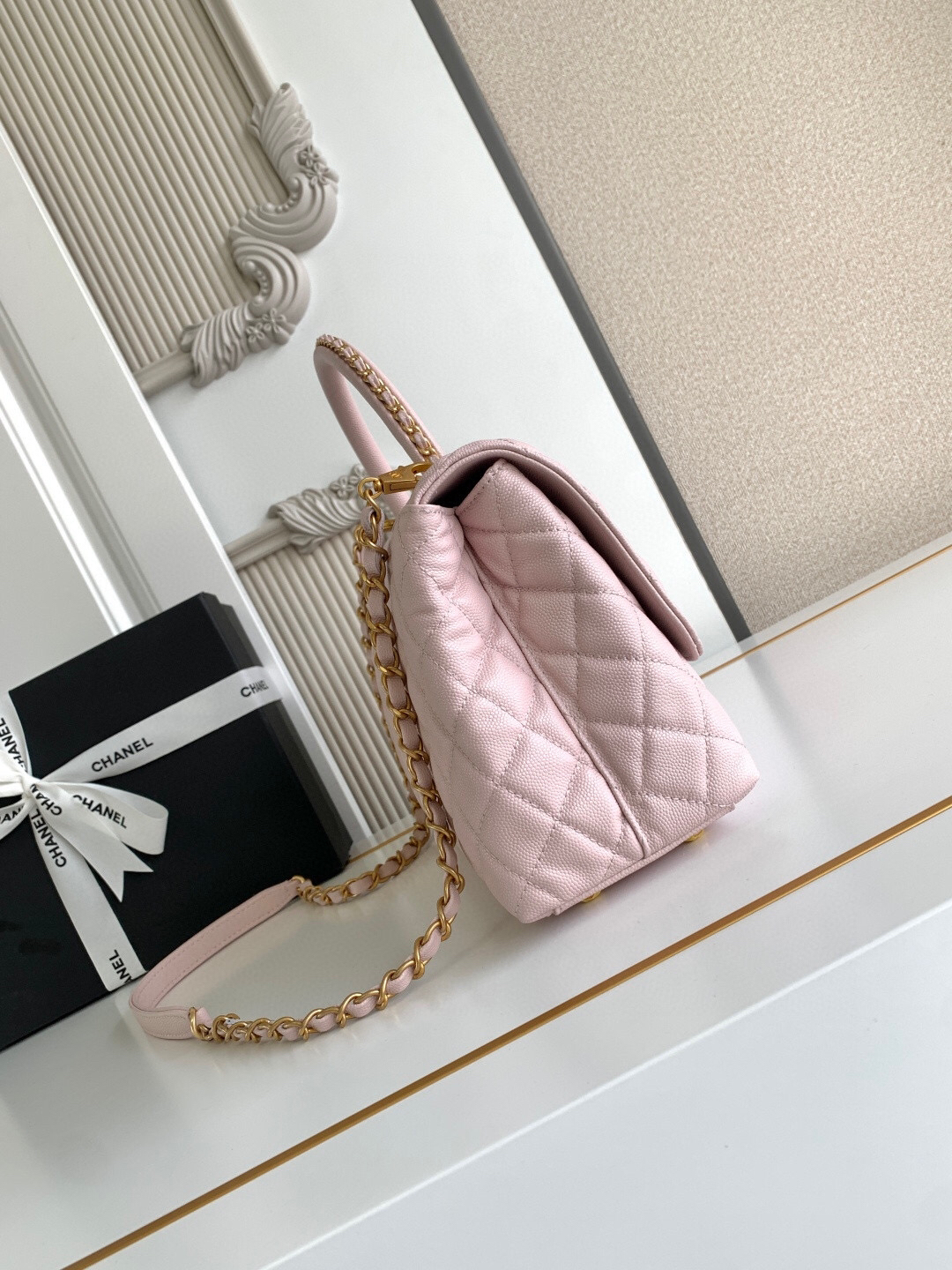 Chanel Coco Handle Mini Top-Handle Handbag - Image 3