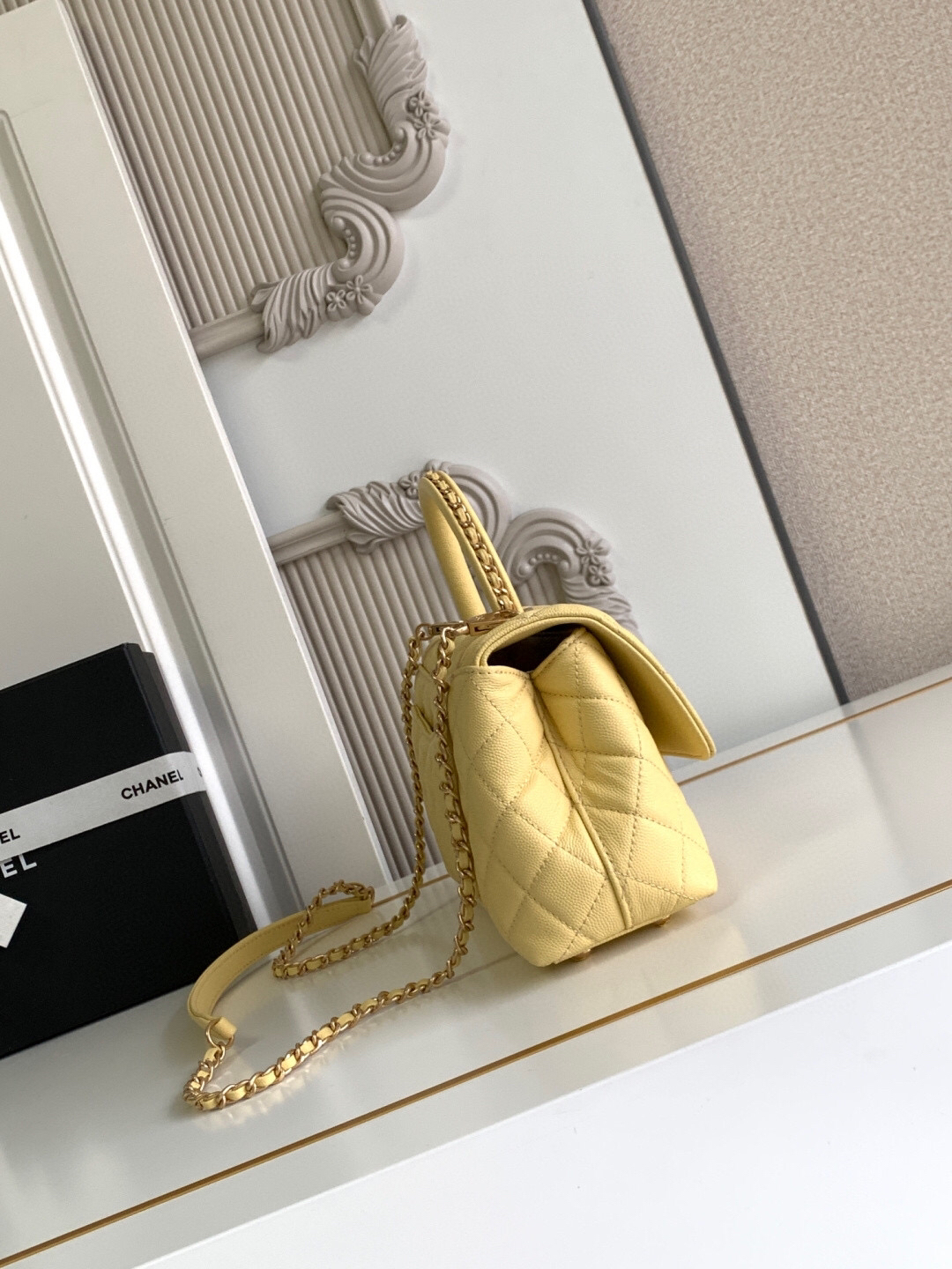 Chanel Coco Handle Classic Top-Handle Handbag - Image 3
