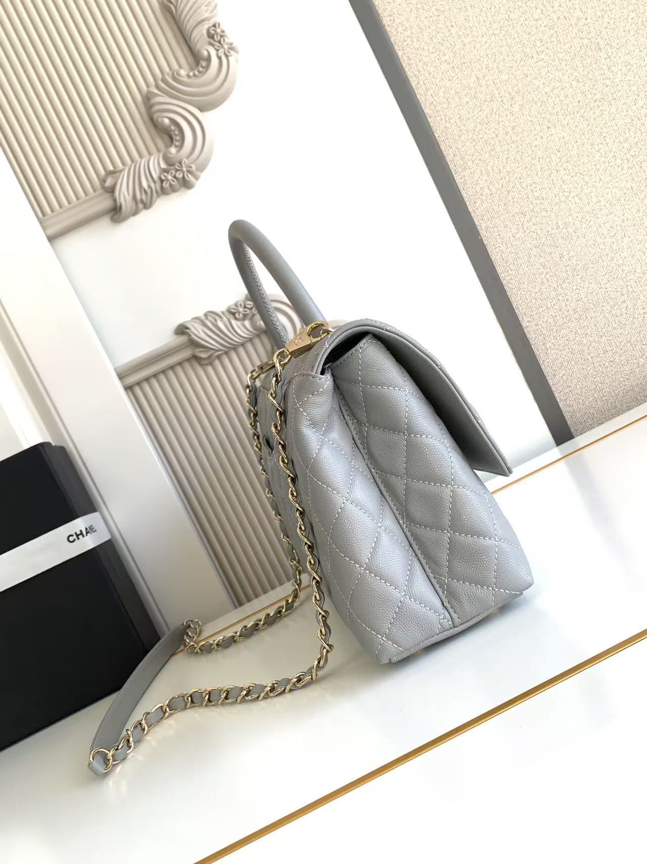 Chanel Coco Handle Mini Handbag - Image 3