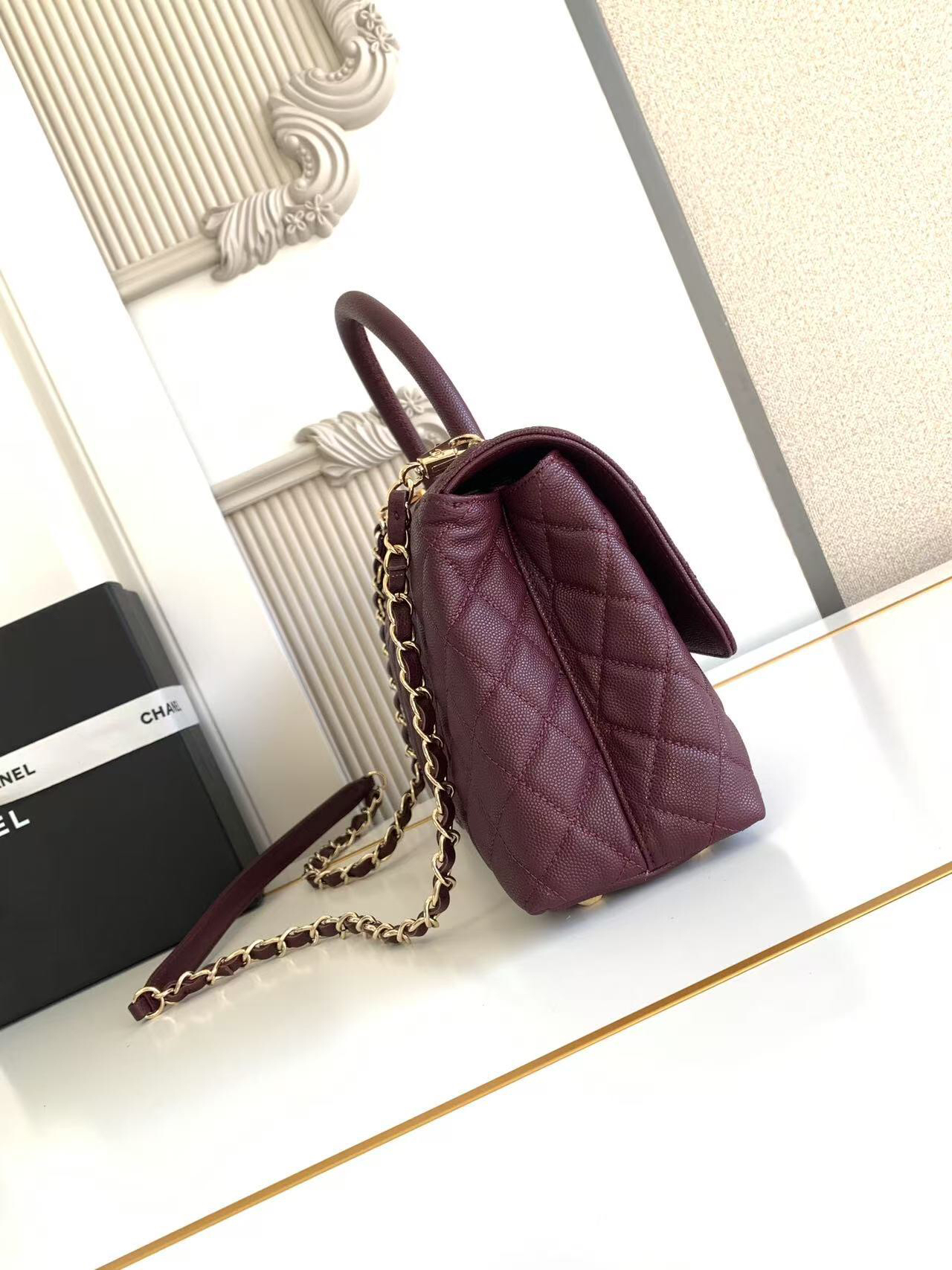 Chanel Coco Handle Mini Handbag - Image 3
