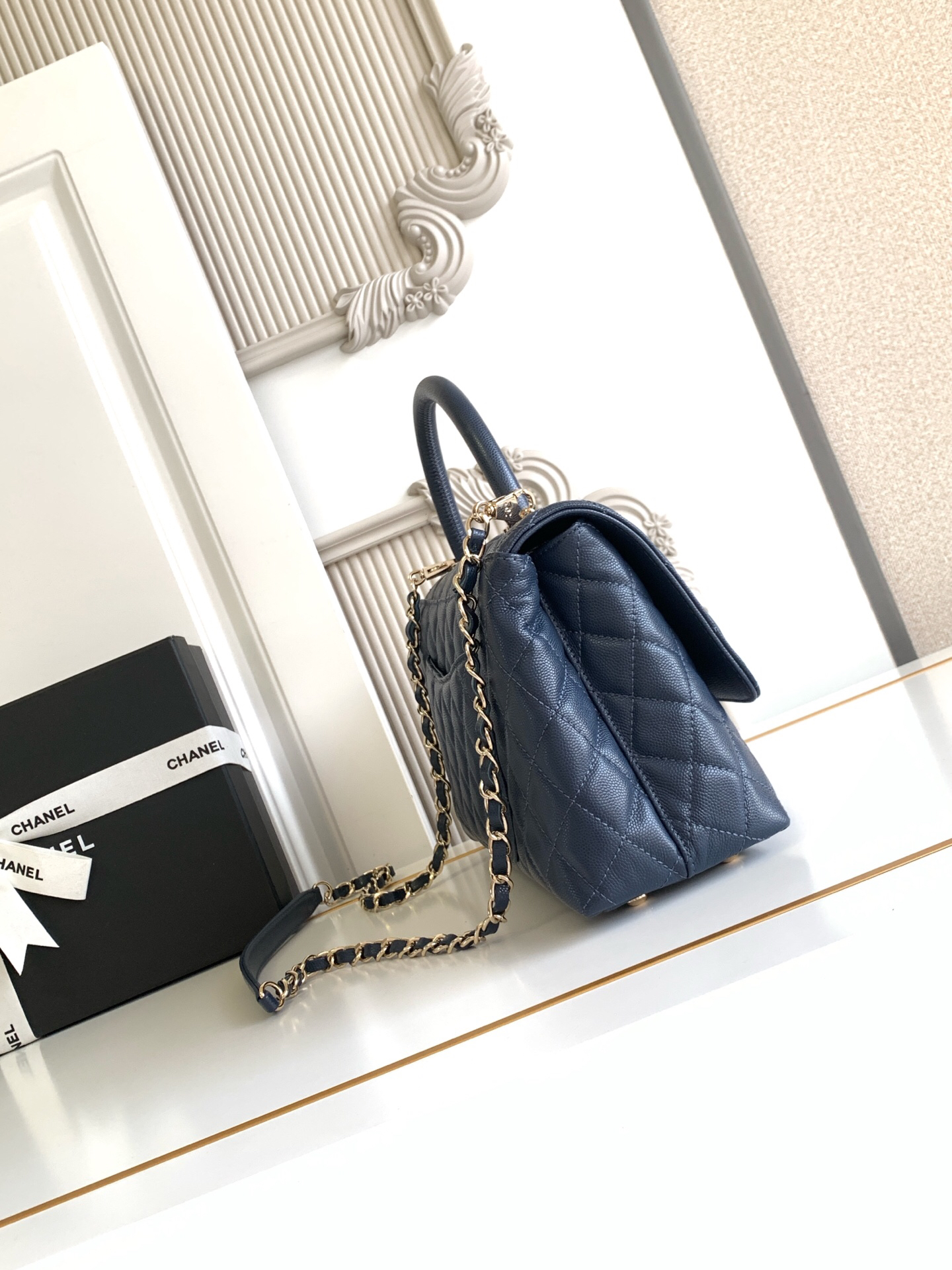 Chanel Coco Handle Mini Top-Handle Handbag - Image 3