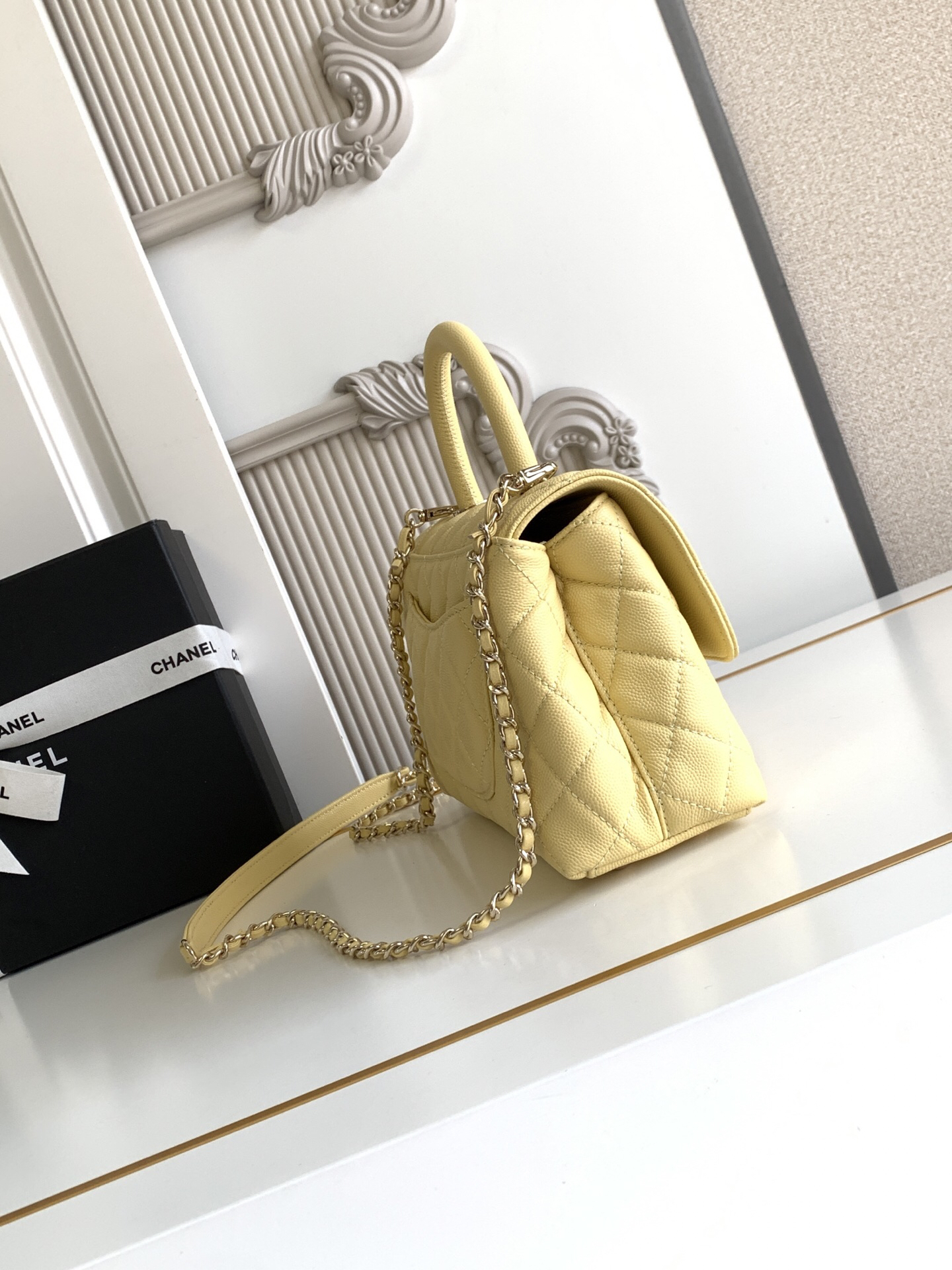 Chanel Coco Handle Top-Handle Handbag - Image 3