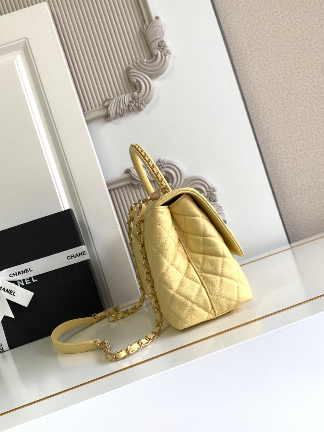 Chanel Coco Handle Mini Handbag - Image 3