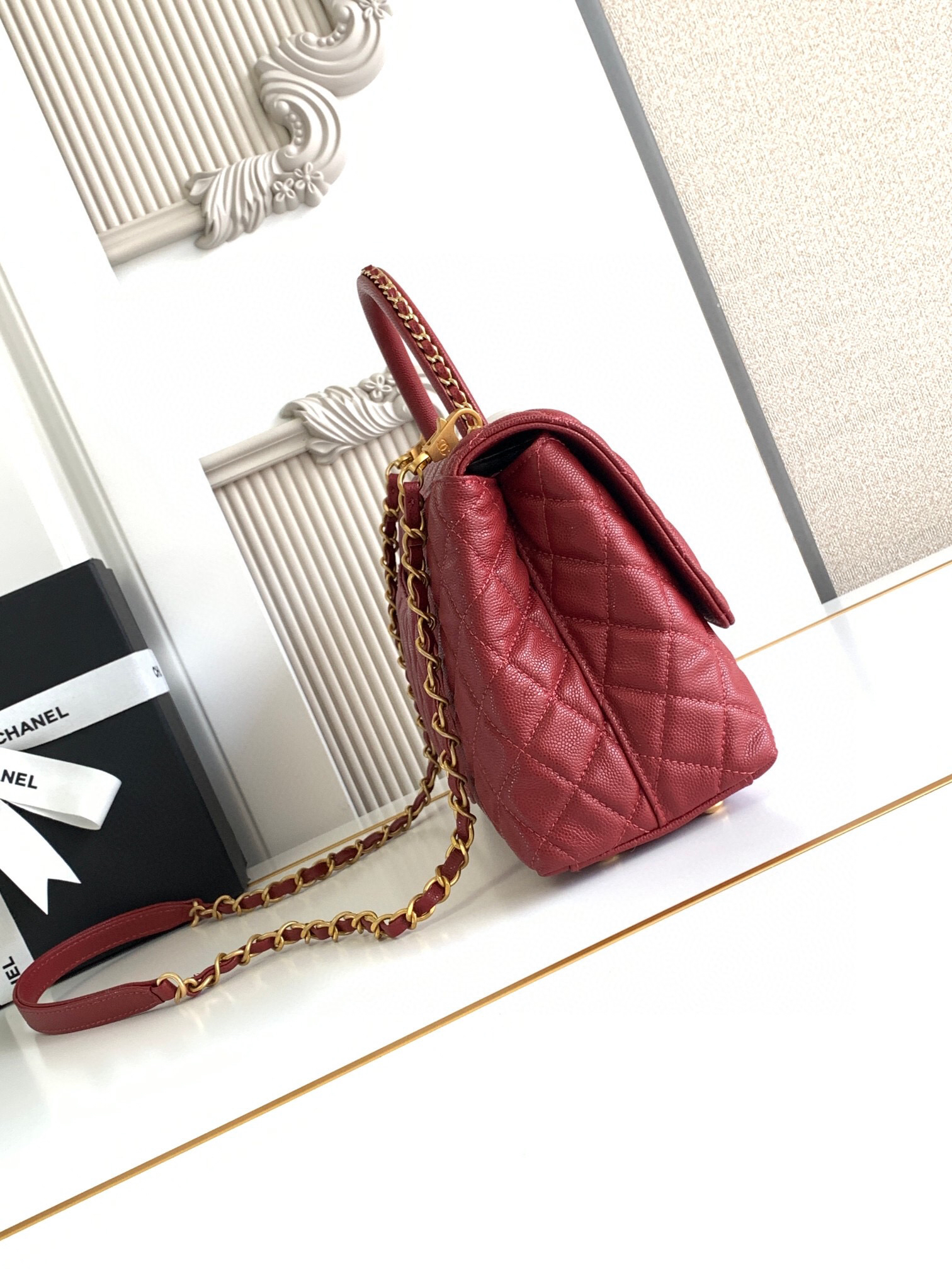 Chanel Coco Handle Mini Top-Handle Handbag - Image 3