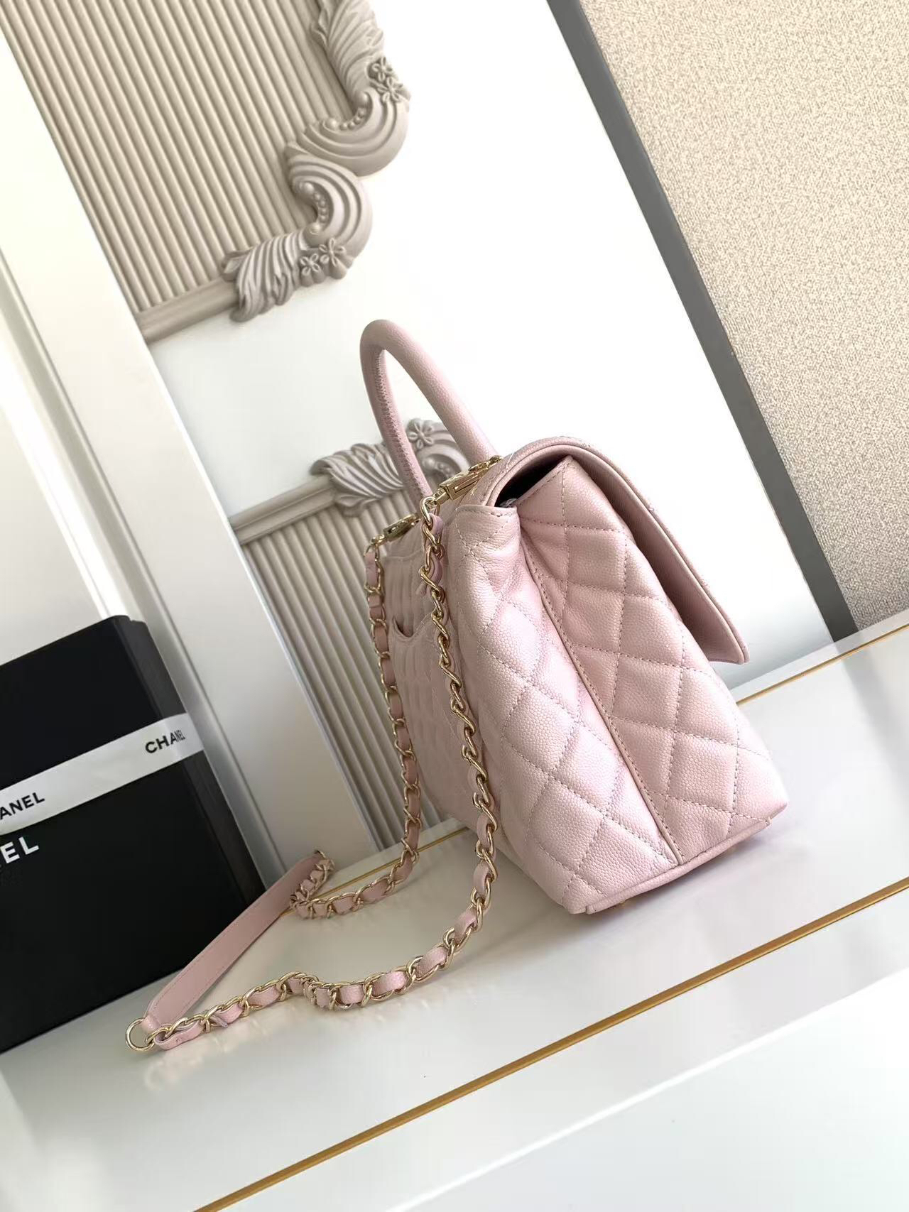 Chanel Coco Handle Mini Top-Handle Handbag - Image 3