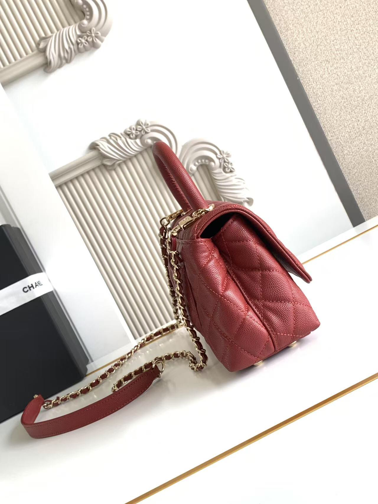 Chanel Coco Handle Mini Top-Handle Bag - Image 3