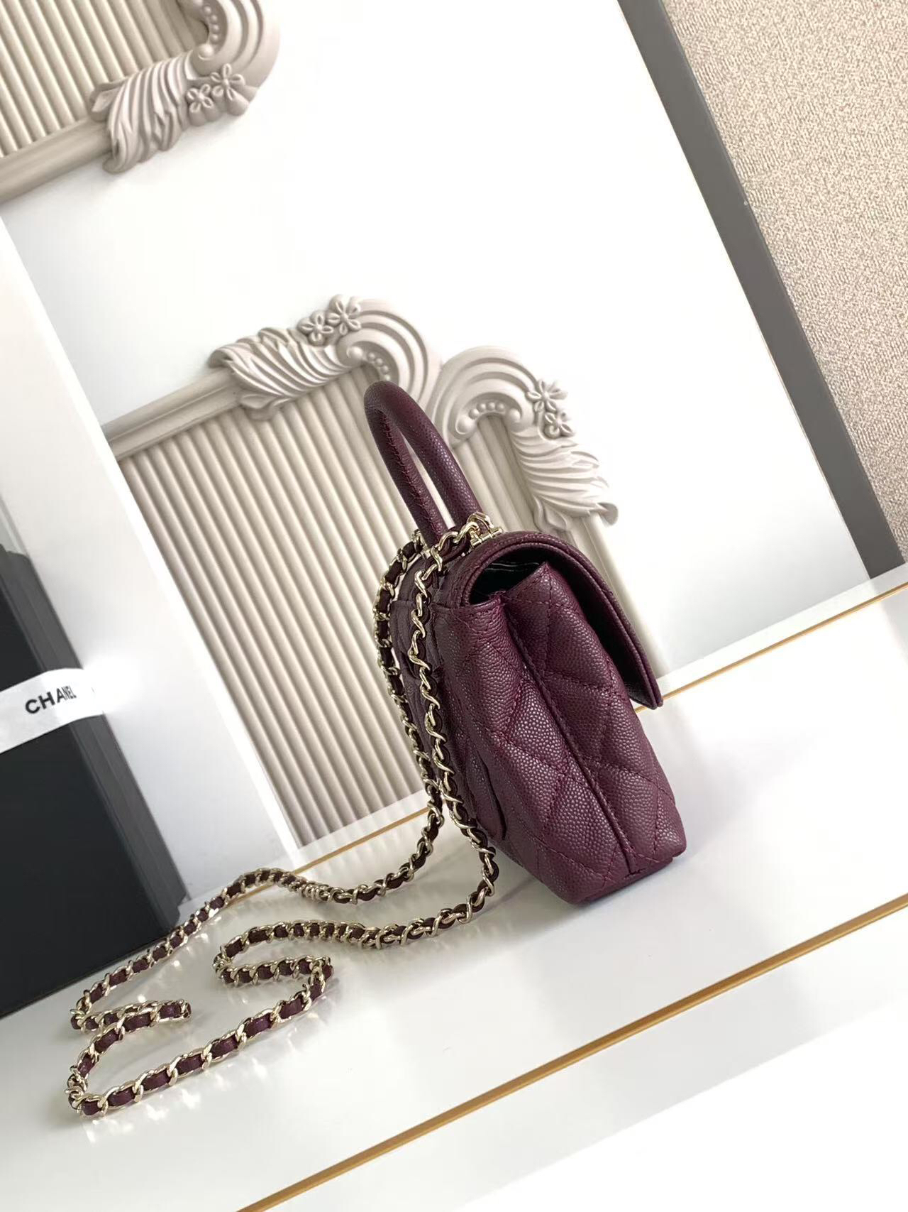 Chanel Coco Handle Classic Handbag AS4244 - Image 3