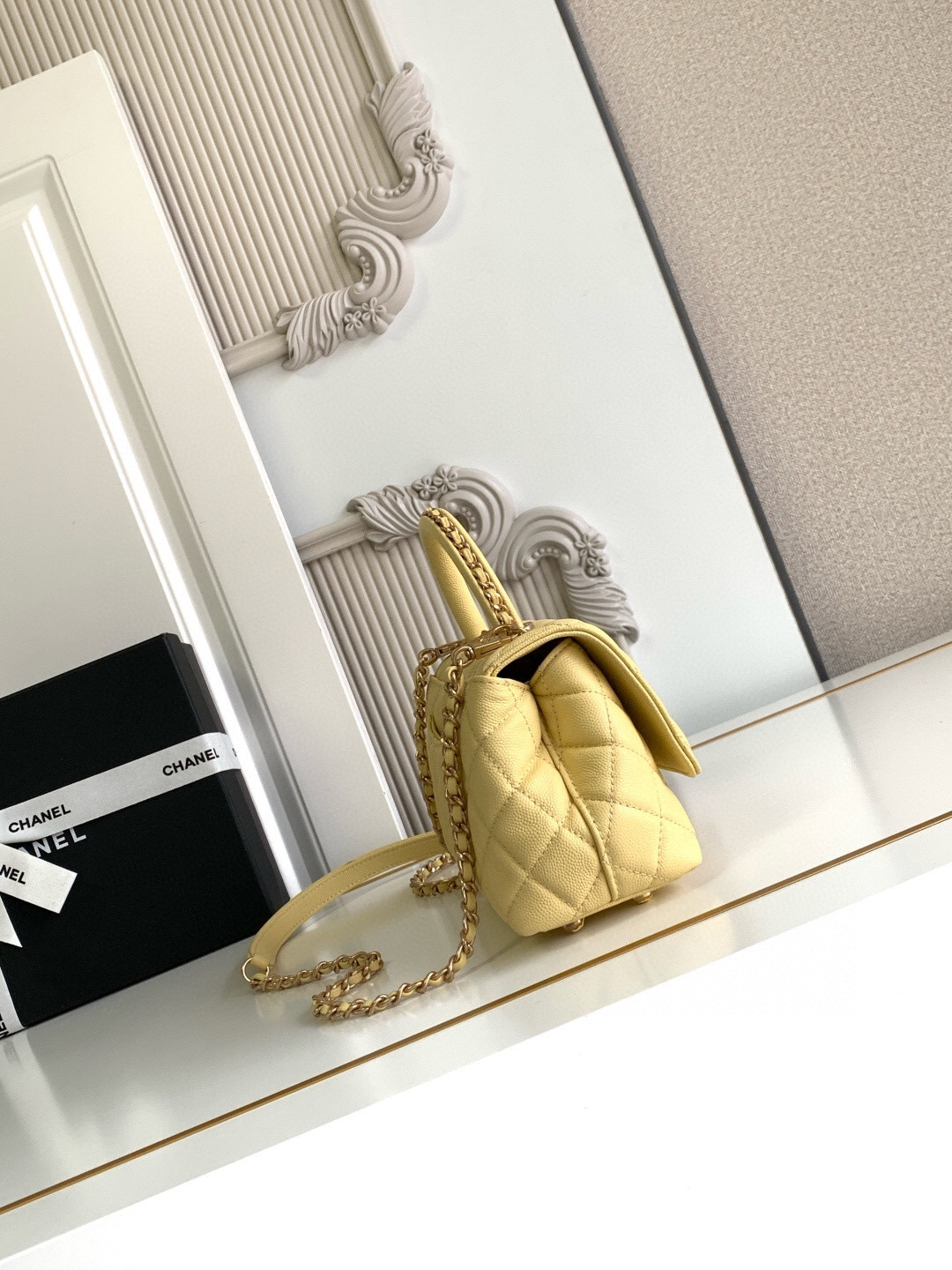 Chanel Mini Coco Handle Top-Handle Handbag - Image 3