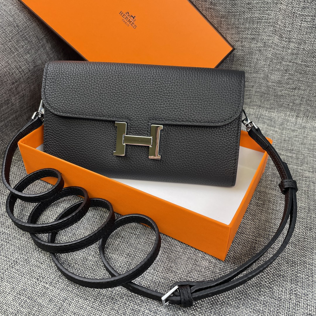 Hermes Constance Togo Leather Shoulder Bag - Image 3