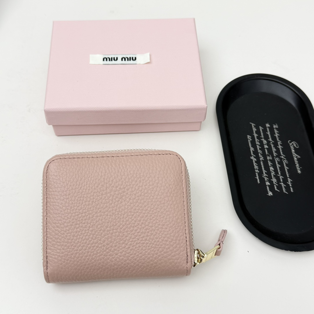 Miu Miu Quilted Lambskin Wallet - Image 3