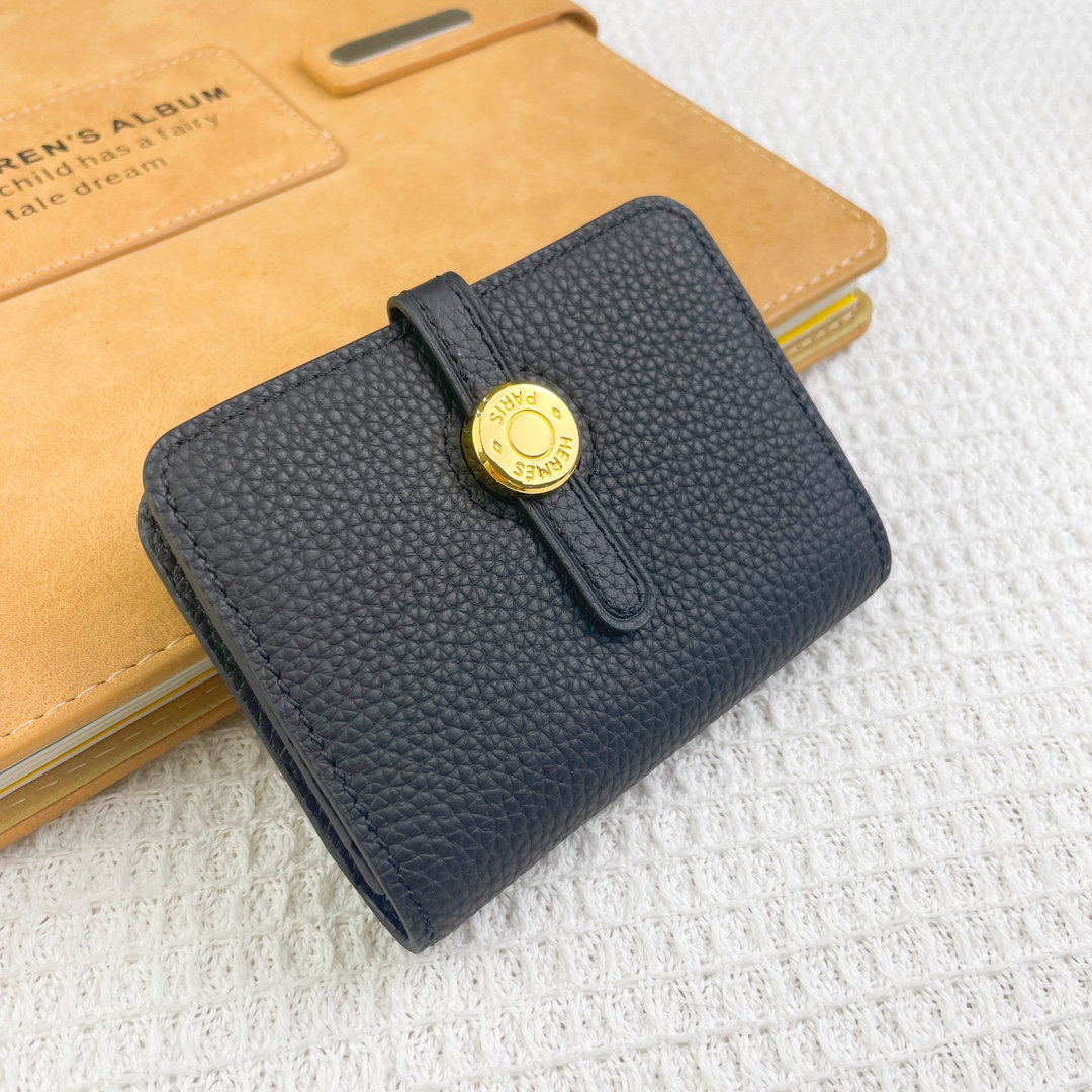 Hermes Togo Leather Card Holder - Image 3