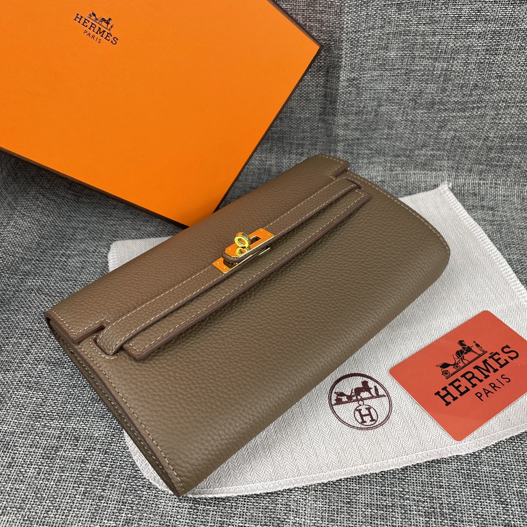Hermes Kelly Clutch Bag - Image 3