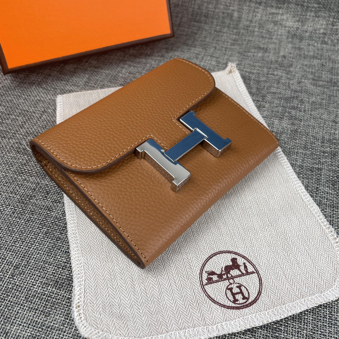 Hermes Constance Togo Leather Wallet - Image 3