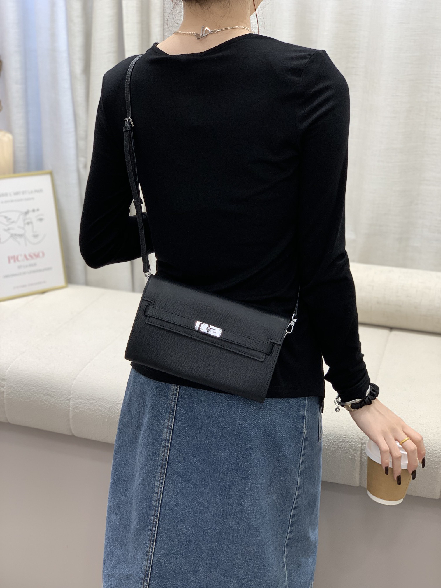 Hermès Kelly WOC Wallet on Chain - Image 3
