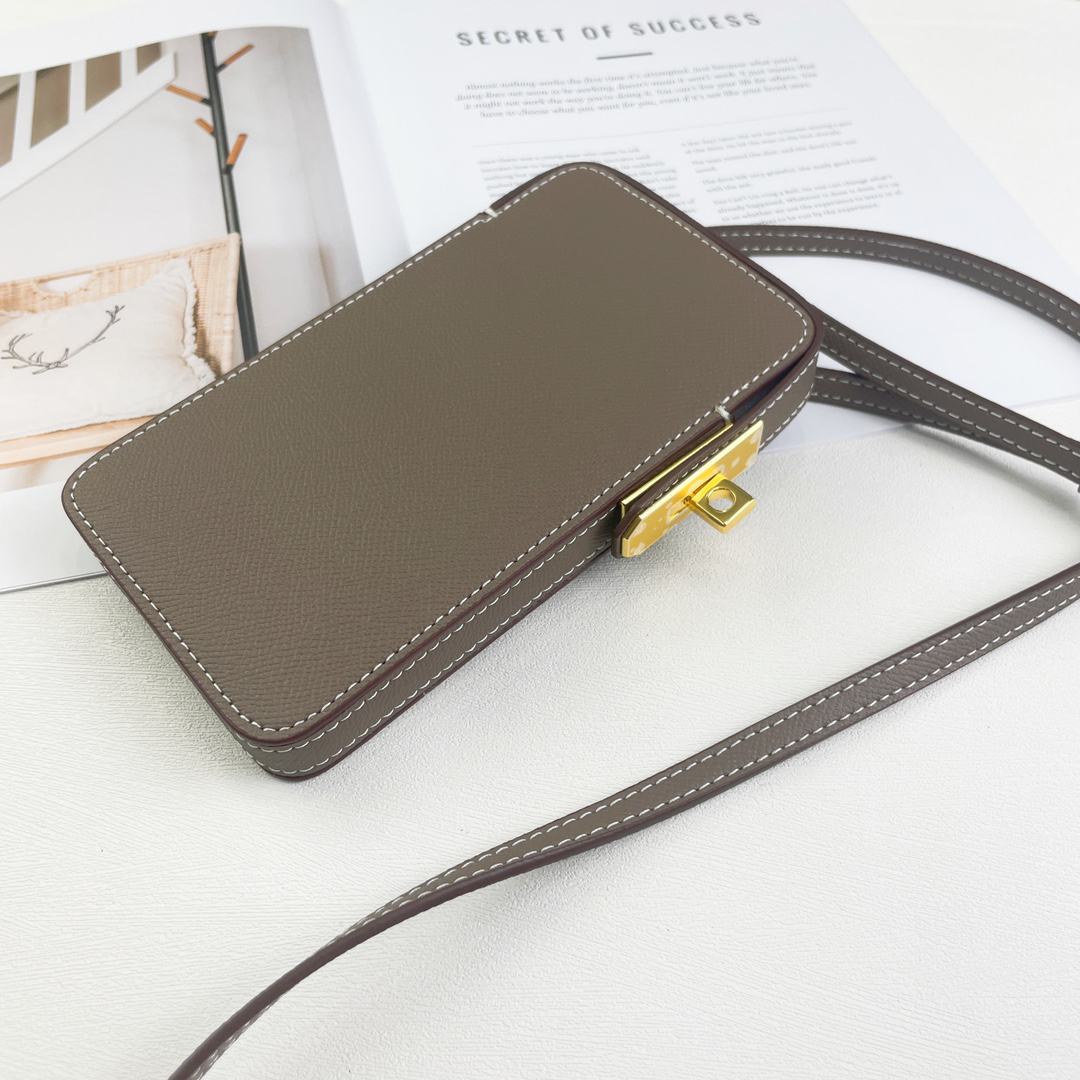 Hermès Hac a Box Tadelakt Calfskin Phone Case - Image 3