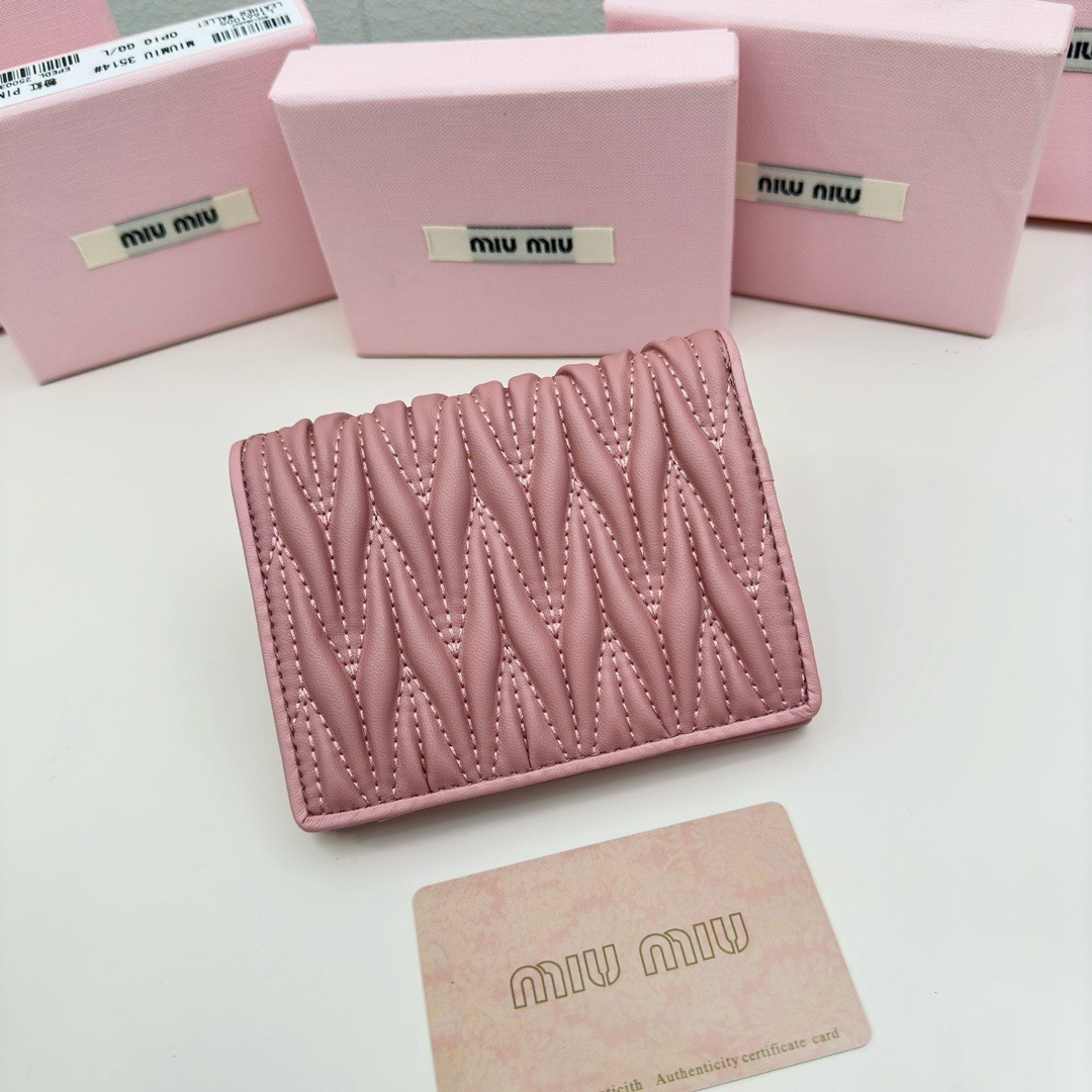 Miu Miu Lambskin Wallet - Image 3