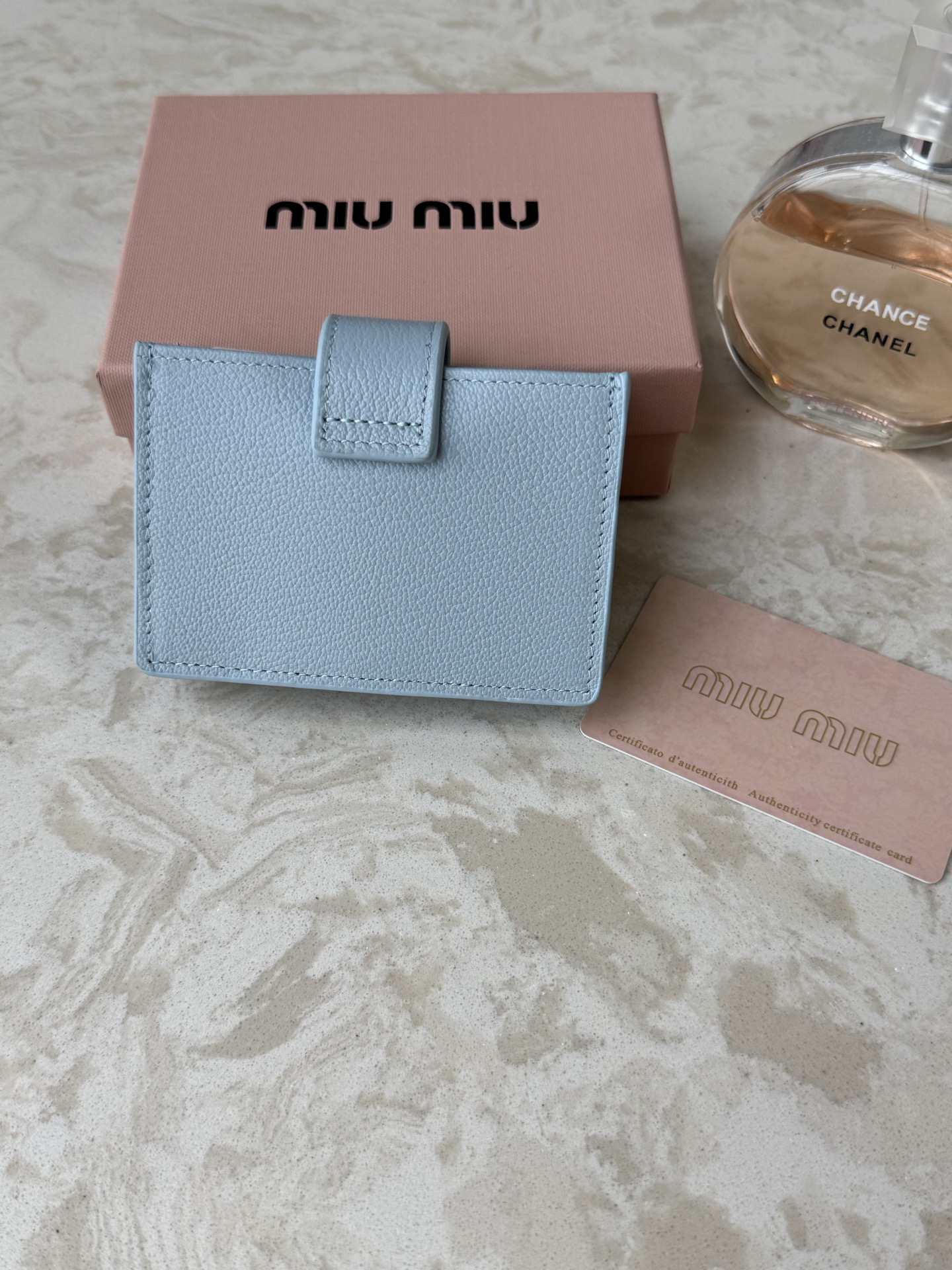 Miu Miu Slim Leather Wallet - Image 3