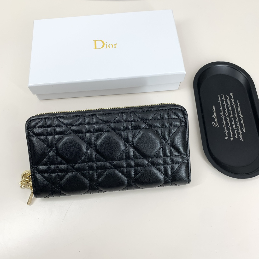 Dior D628 Leather Bag – Black and Pink - Image 3