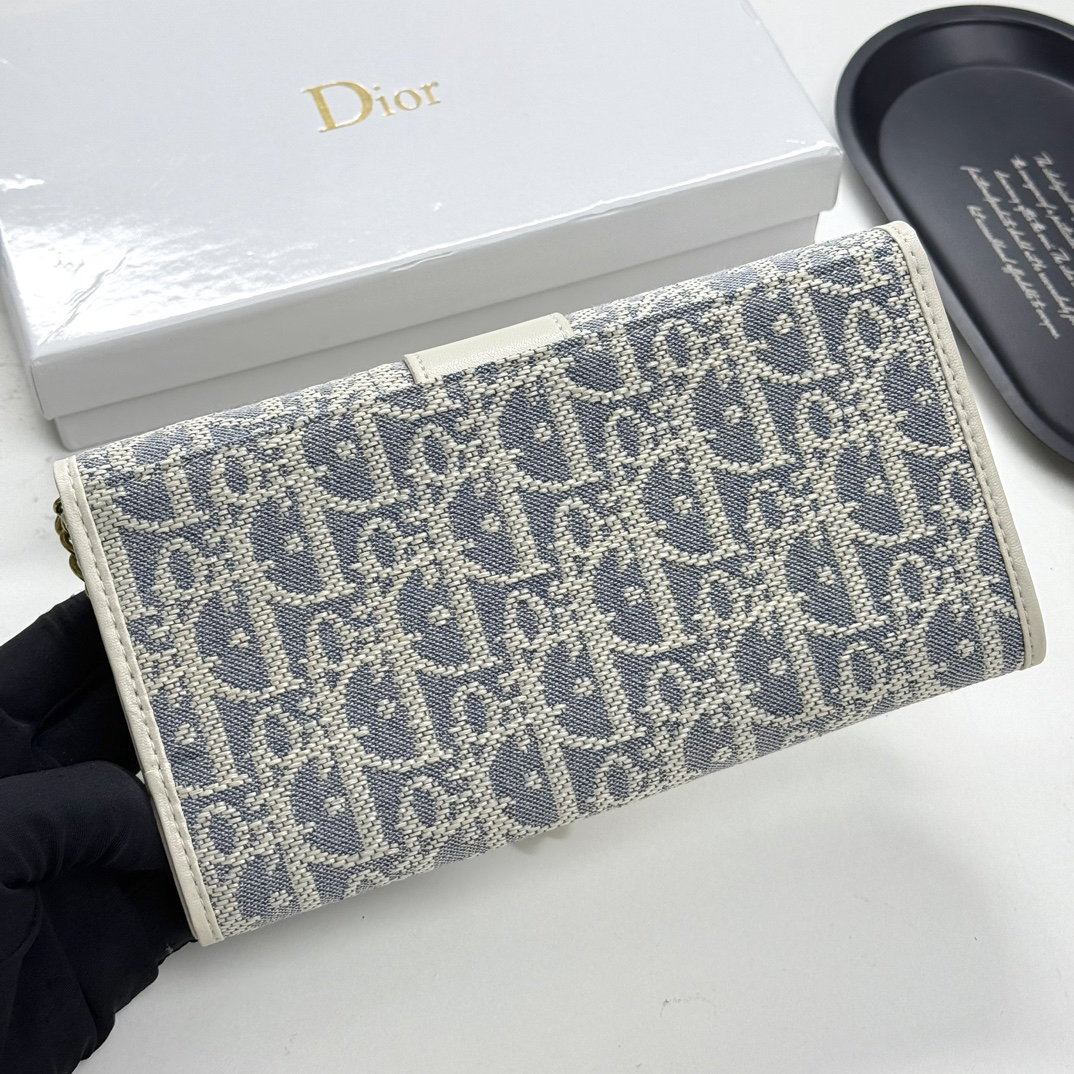 Dior Leather Shoulder Bag 62166 - Image 3