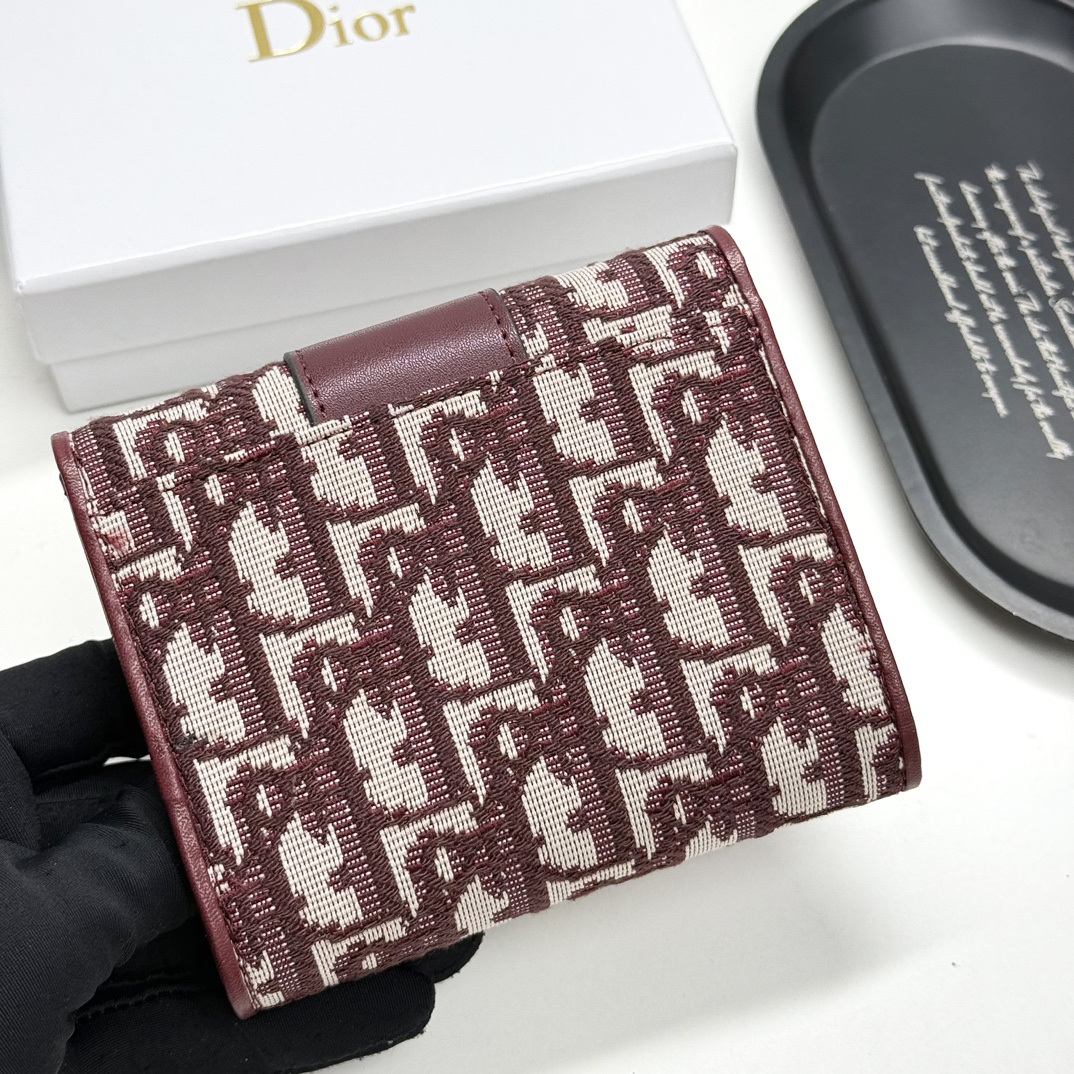 Dior Multifunctional Small Leather Wallet - Image 3