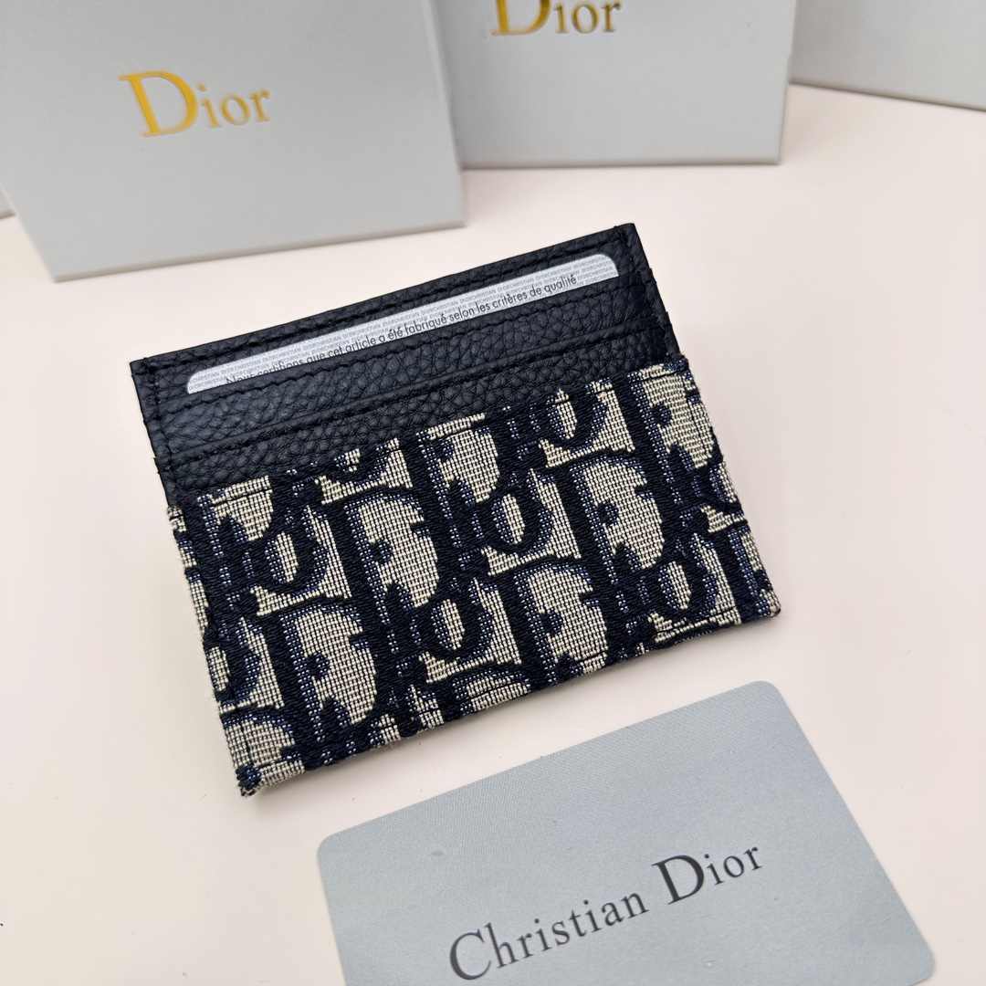 Dior D43 Slim Calfskin Wallet - Image 3