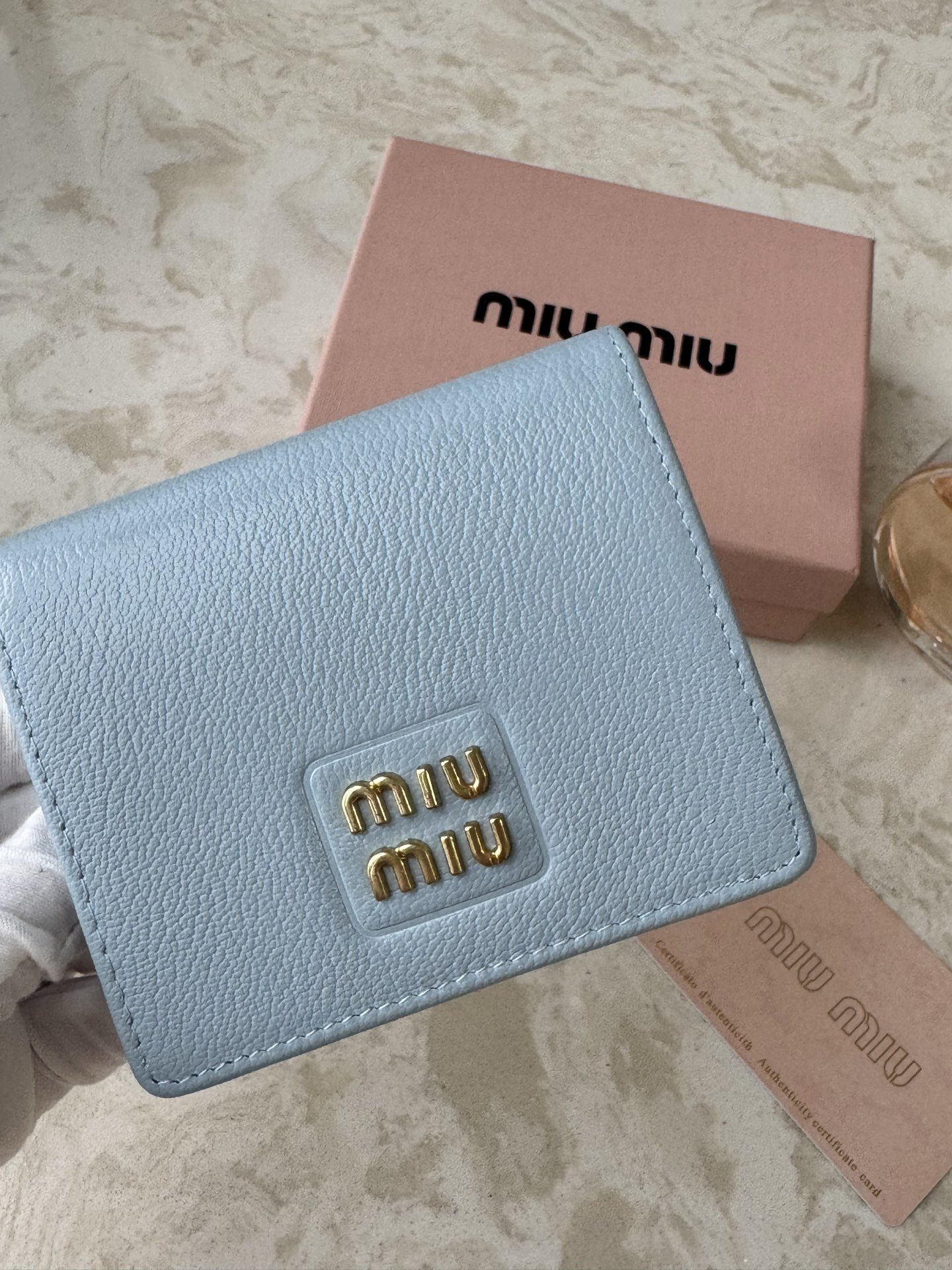 Miu Miu Leather Wallet - Image 3