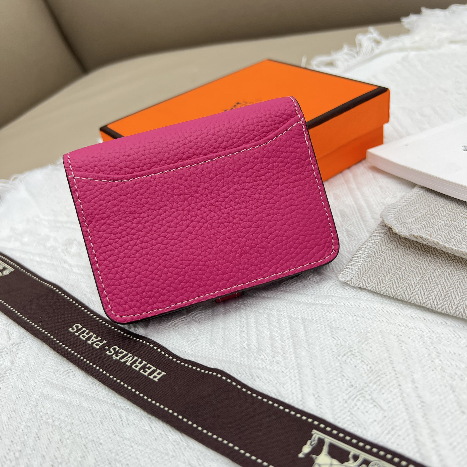 Hermès Constance Leather Handbag - Image 3