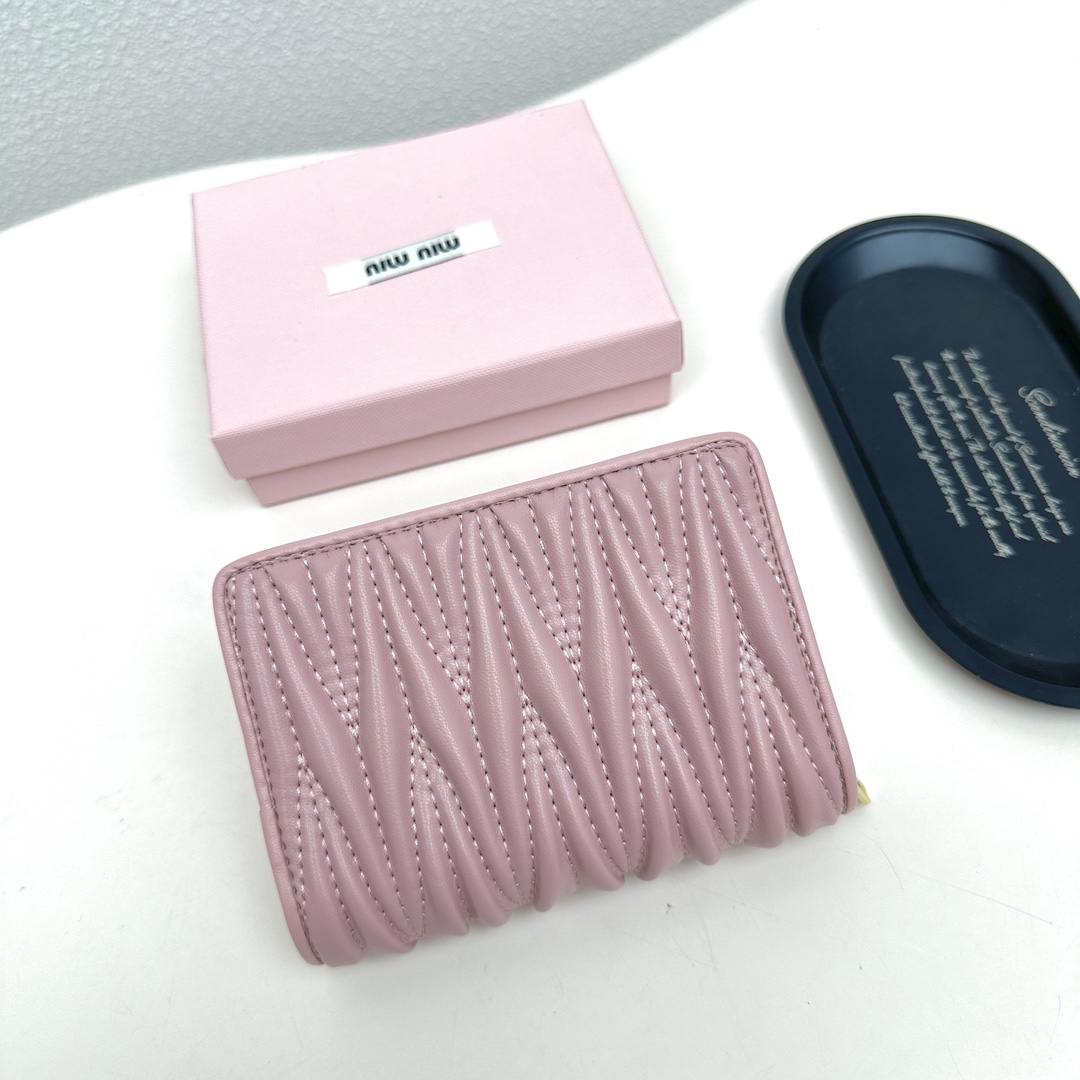 Miu Miu Lambskin Multifunction Wallet - Image 3