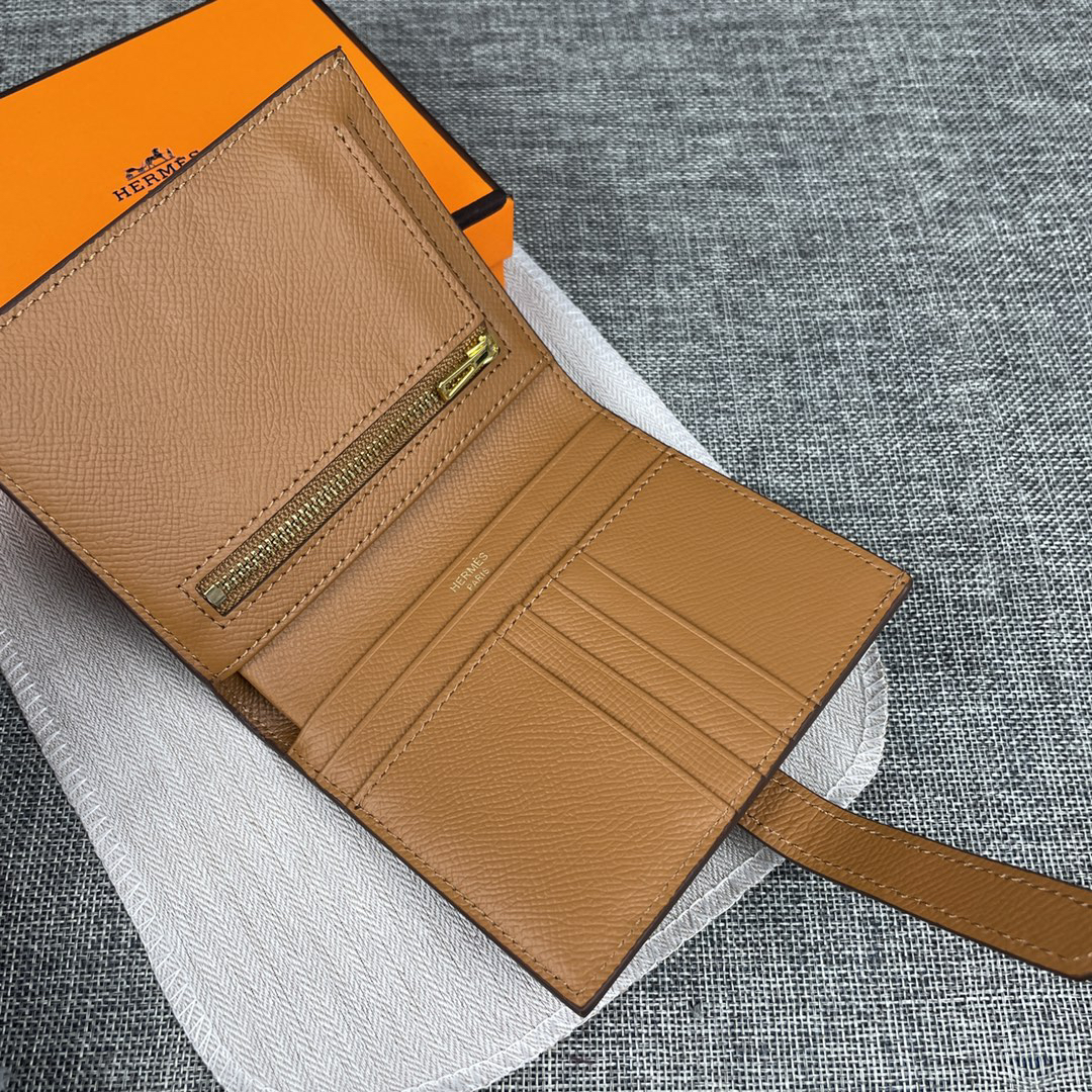 Hermès 5120 Palm-Grain Leather Wallet - Image 3