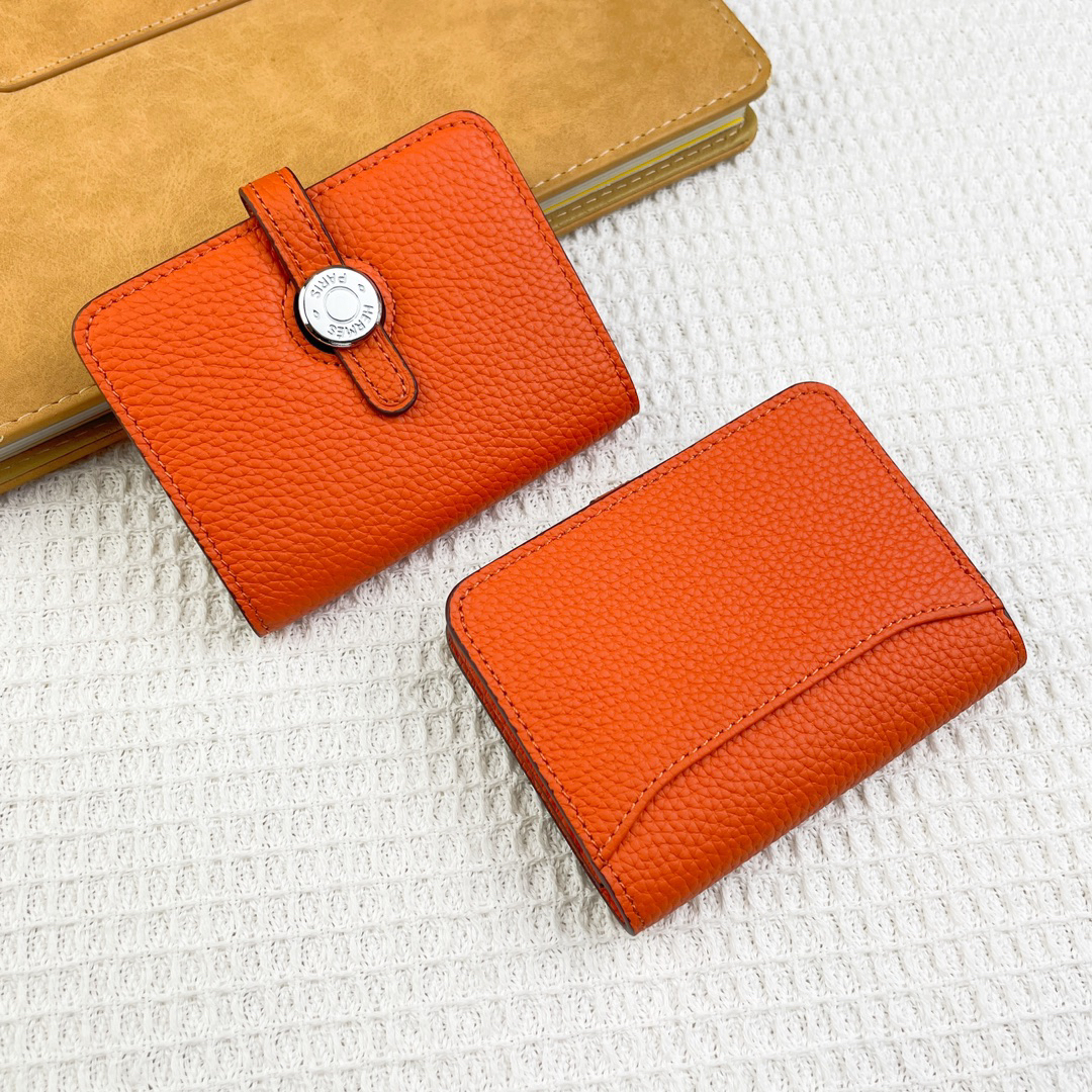 Hermes Togo Leather Card Holder - Image 3