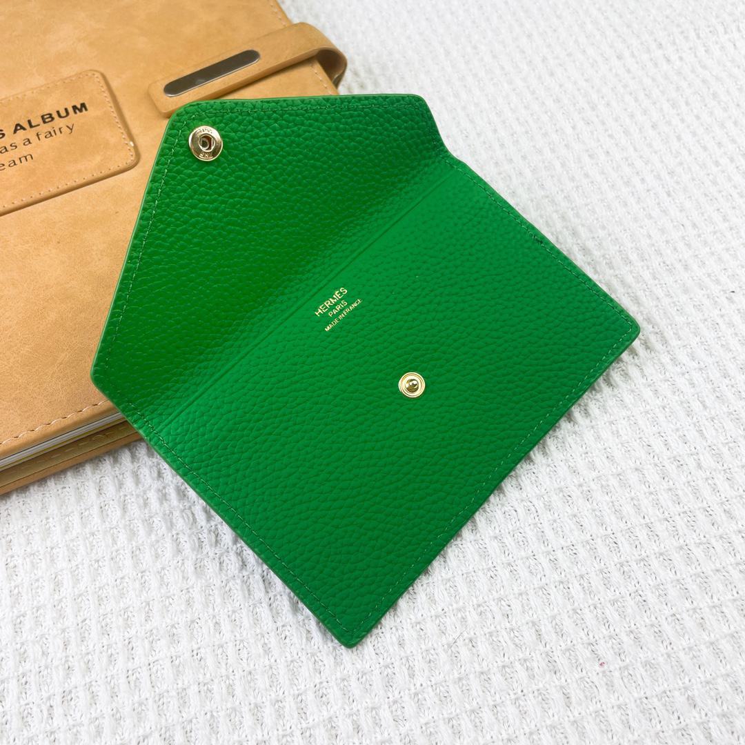Hermes Barenia Faubourg Calfskin Card Holder - Image 3