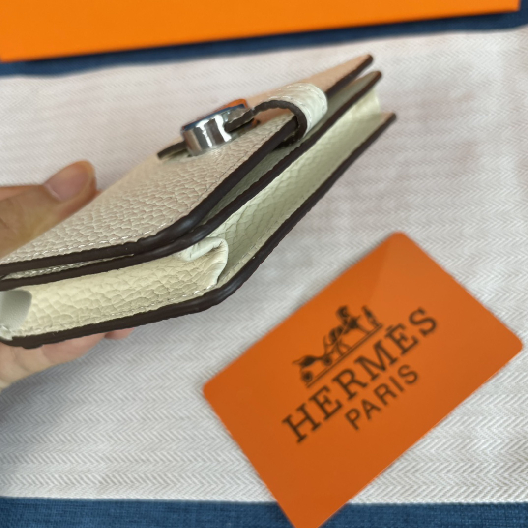 Hermes Togo Leather Card Holder - Image 3