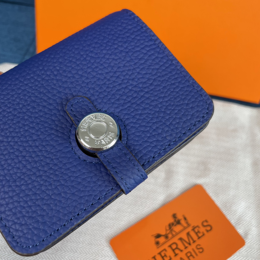 Hermes Togo Leather Card Holder - Image 3