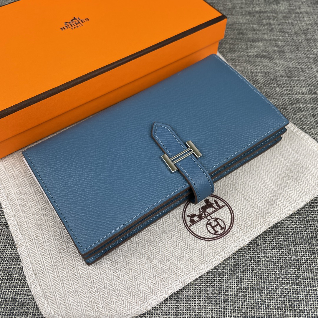 Hermes Epsom Leather Vertical Wallet - Image 3