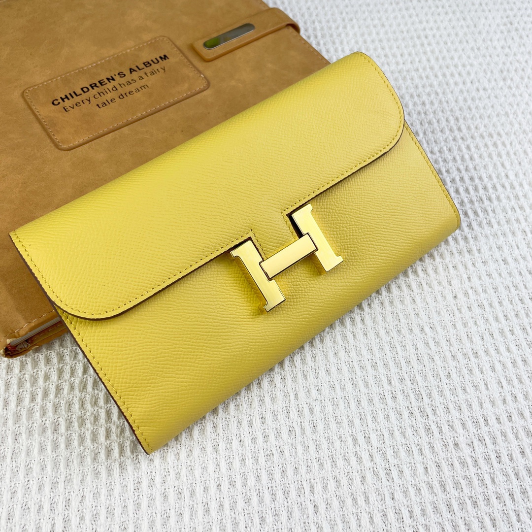 Hermes Constance Leather Wallet - Image 3
