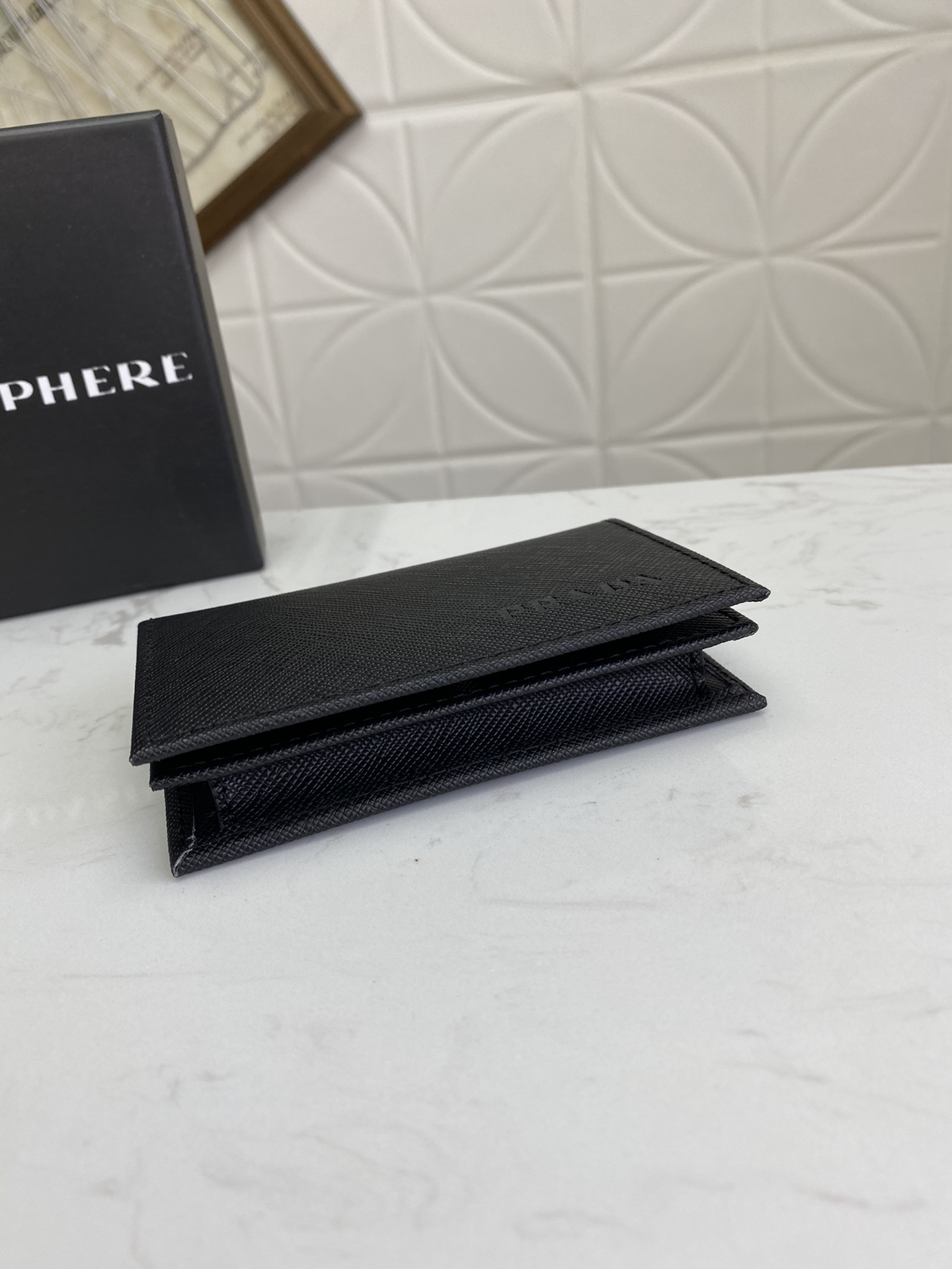 Prada Men's Leather Card Holder - Image 3