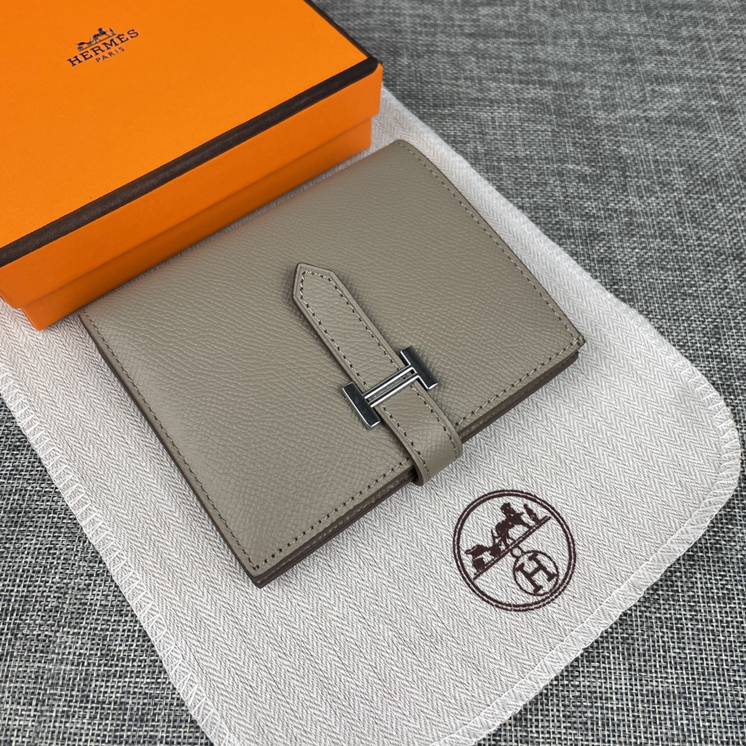 Hermes Palm-Grain Leather Wallet - Image 3