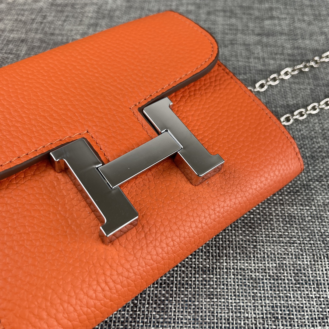 Hermes Constance Mini Leather Crossbody Bag - Image 3