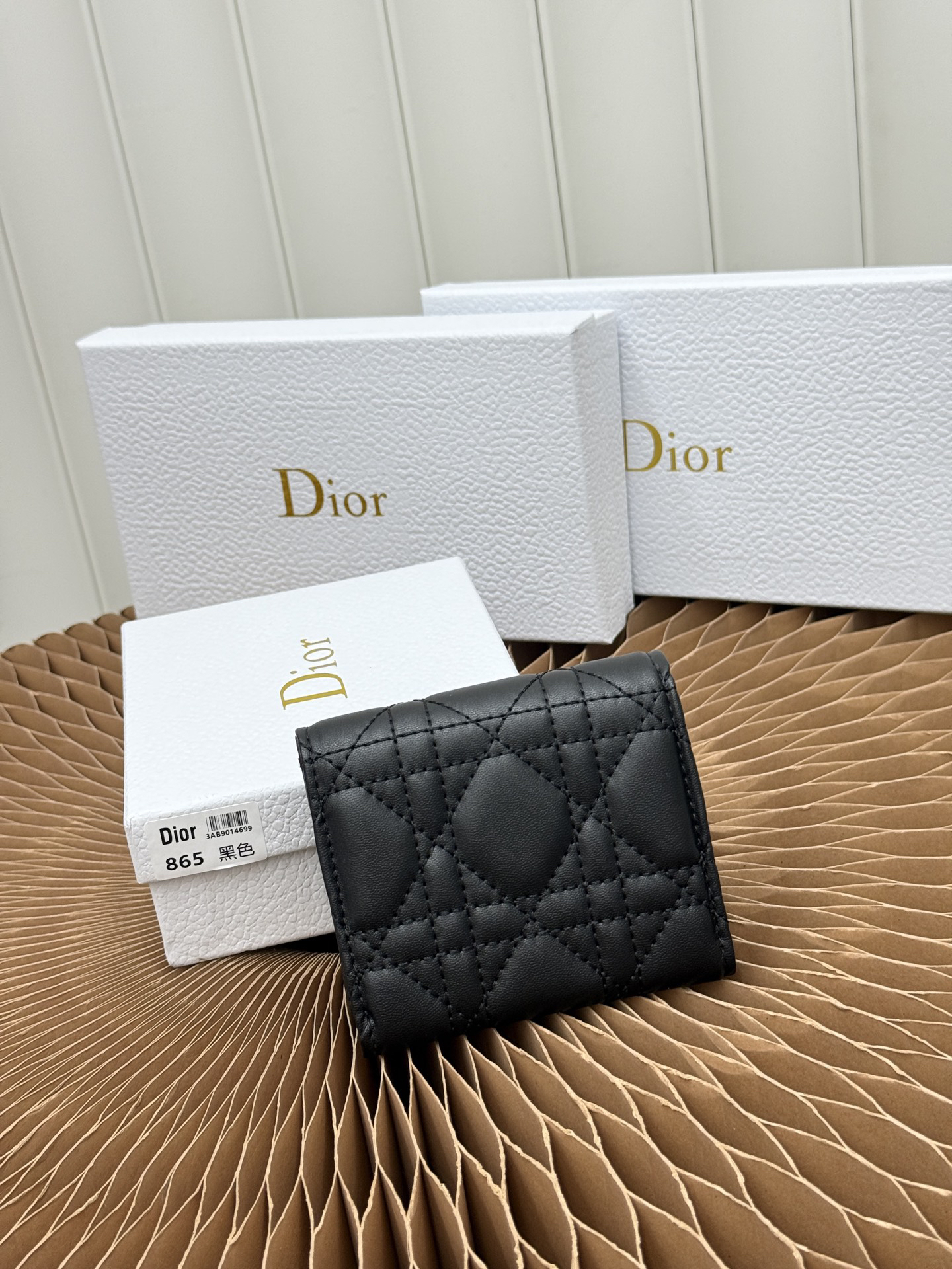 Lady Dior Lotus Wallet - Image 3