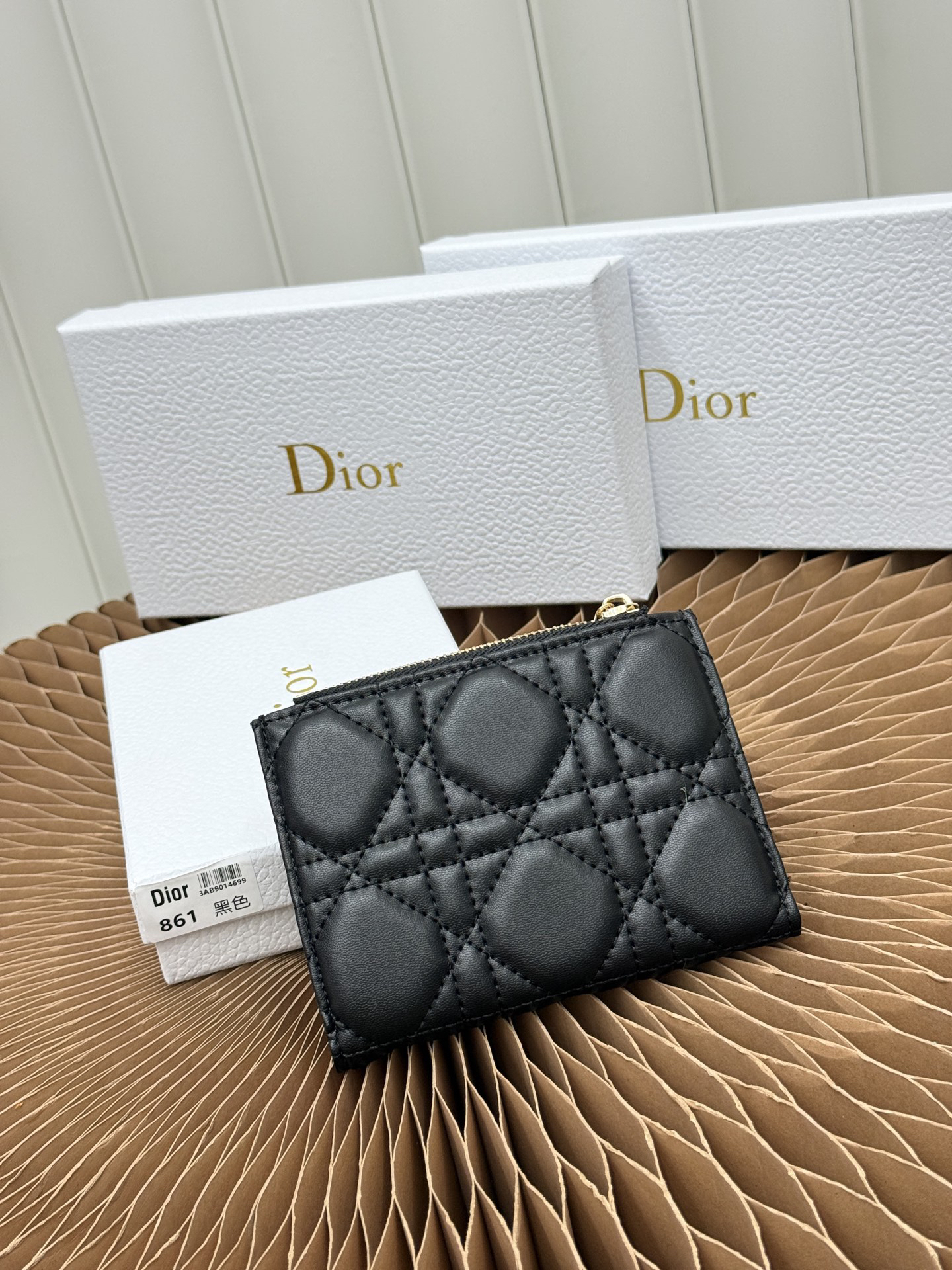 Lady Dior Dahlia Wallet - Image 3