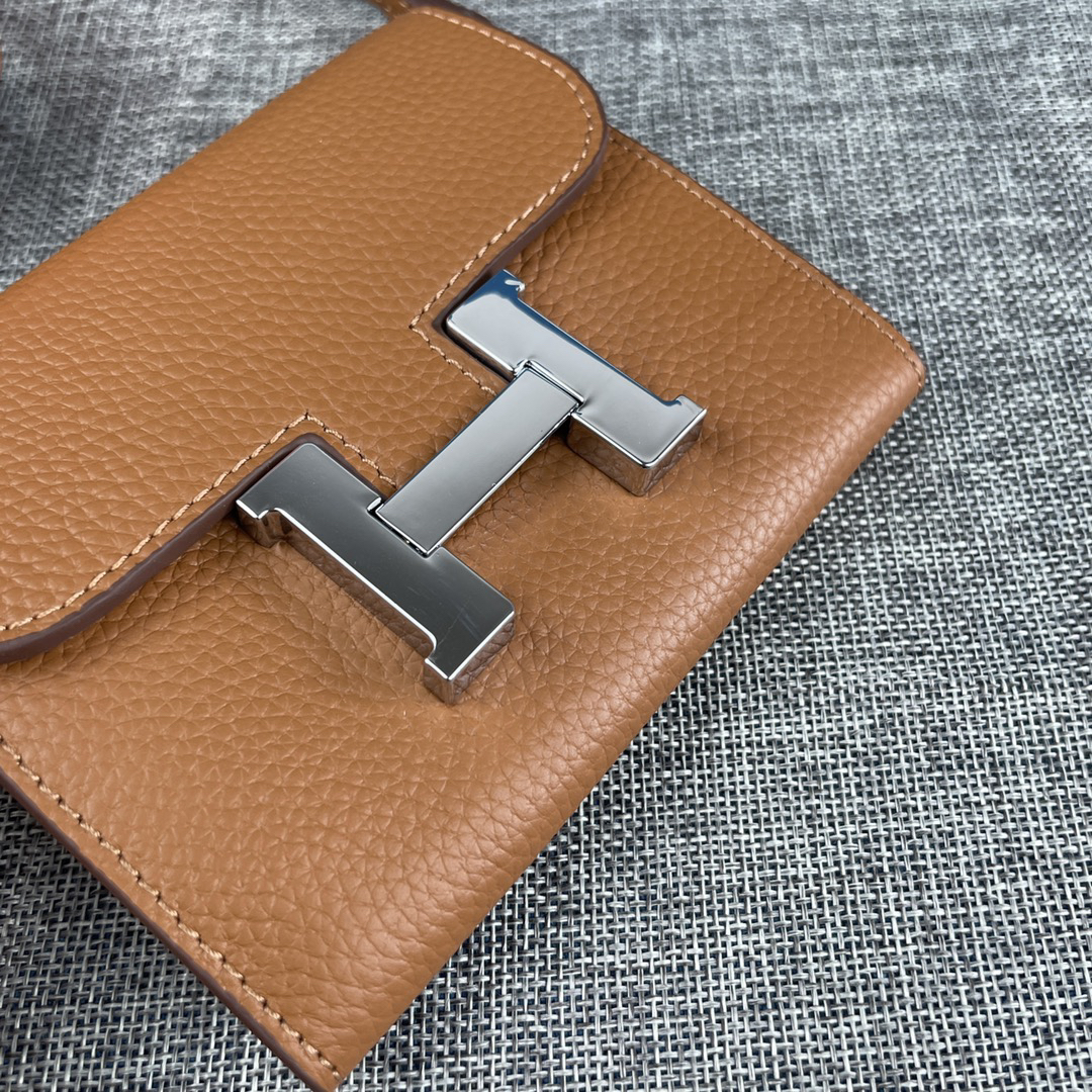 Hermès Constance Togo Leather Mini Shoulder Bag - Image 3