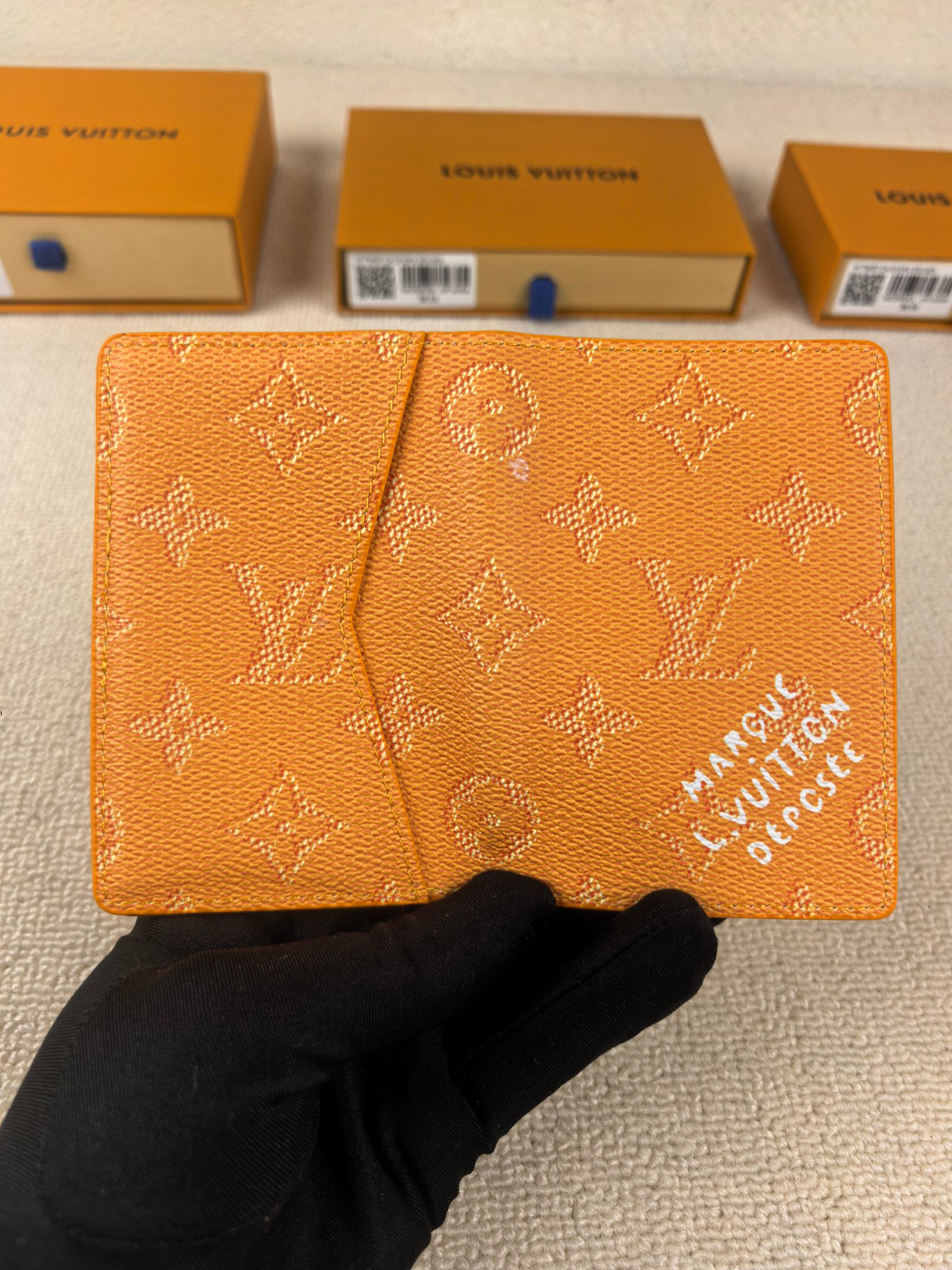 Louis Vuitton M26841 Damier Canvas Card Holder - Image 3