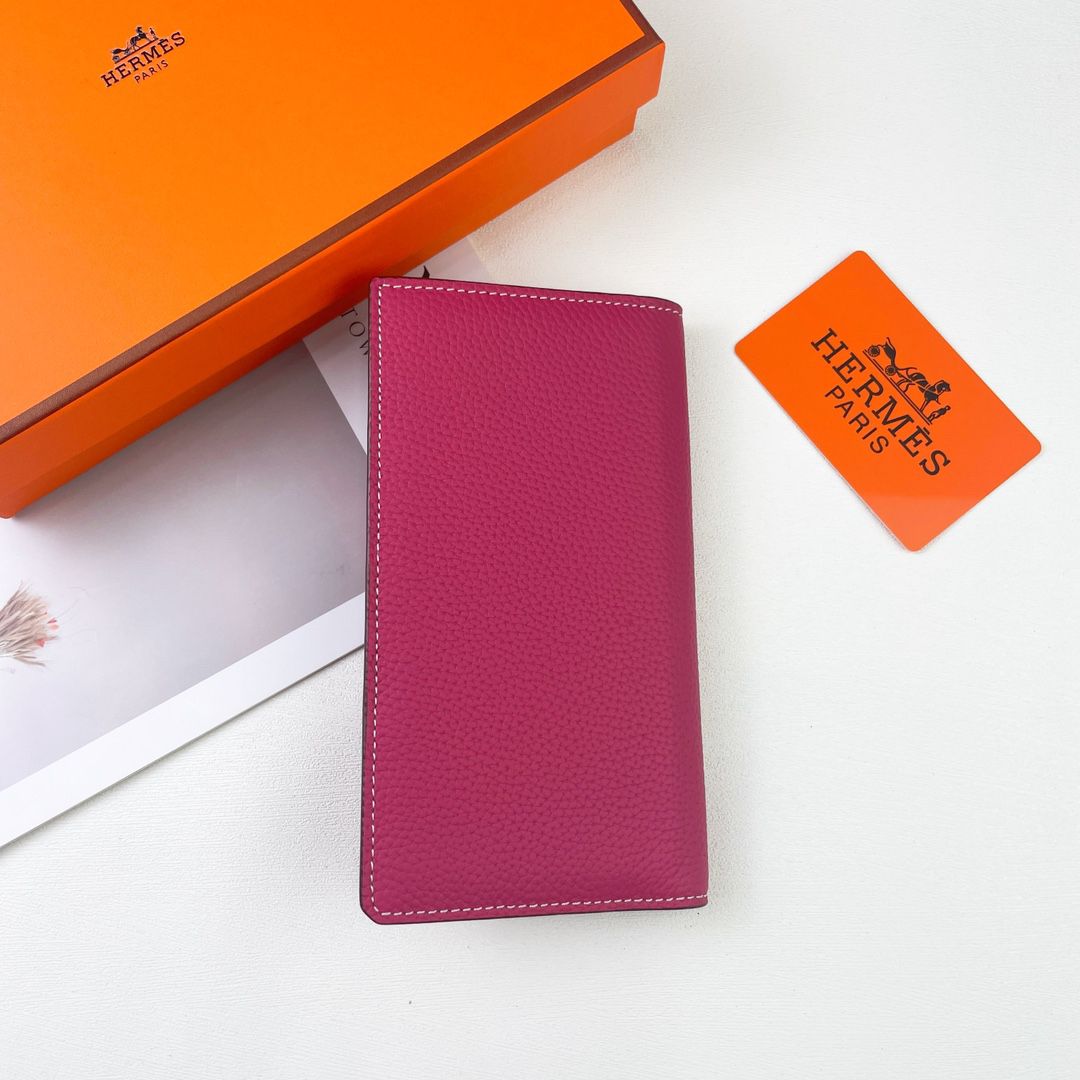 Hermès Evercolor Leather Long Wallet - Image 3