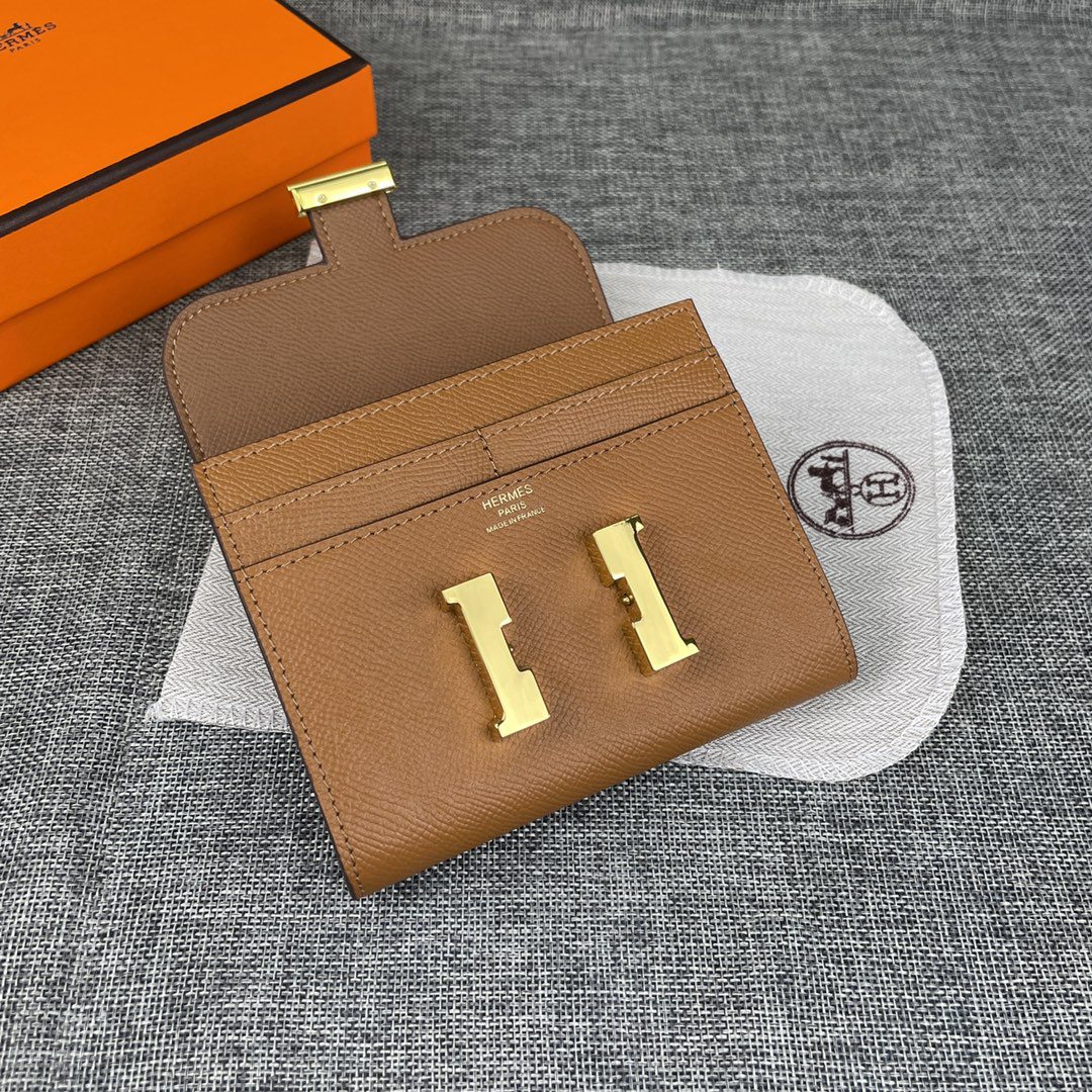 Hermès Constance 537 Palm-Grain Leather Shoulder Bag - Image 3