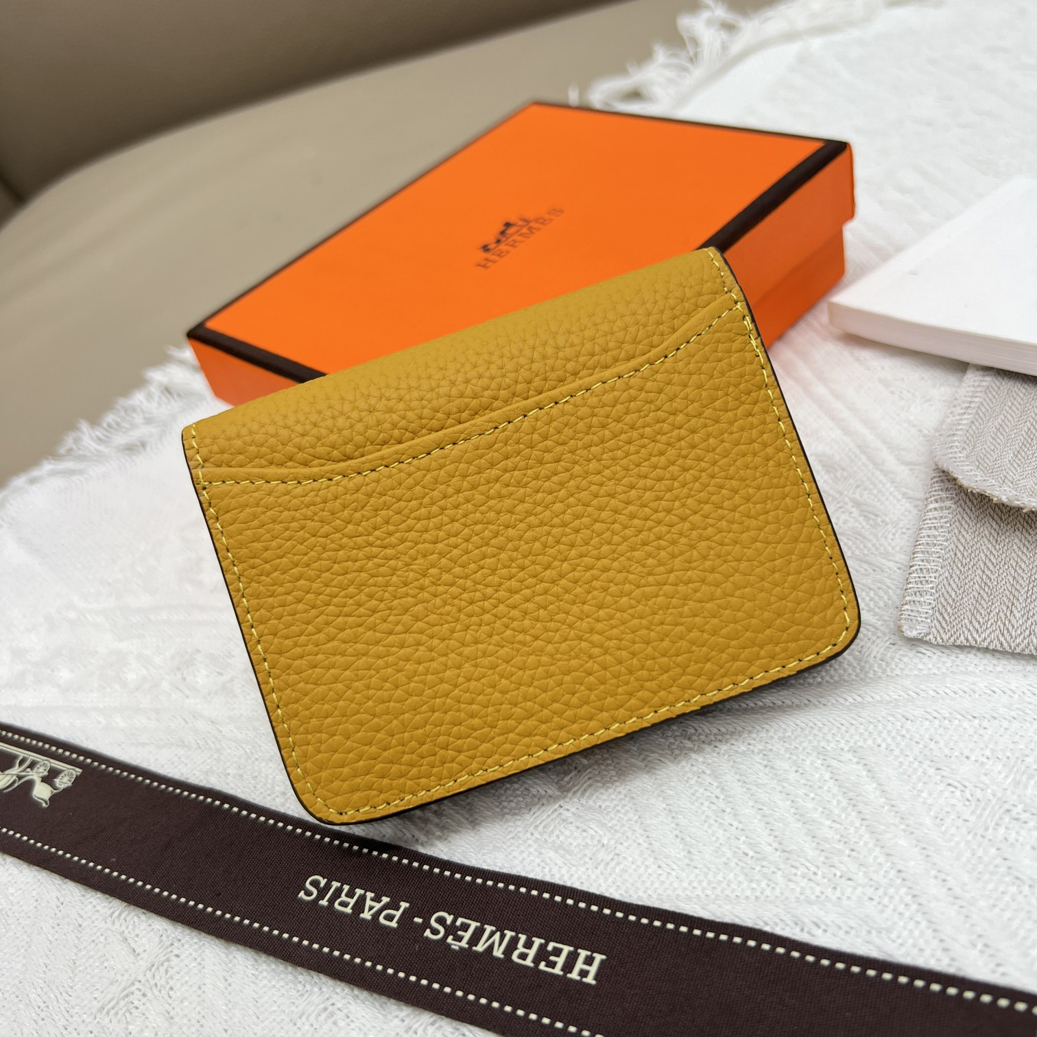 Hermes Constance Leather Wallet - Image 3