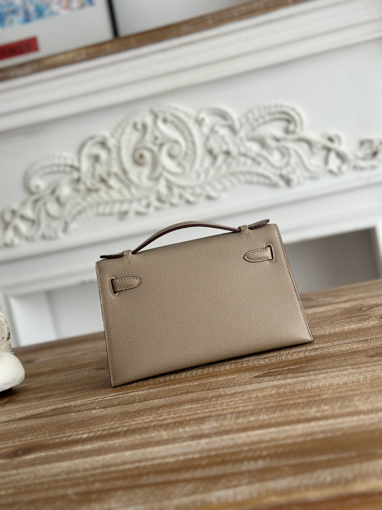 Hermès Kelly Mini Pochette Handbag - Image 3