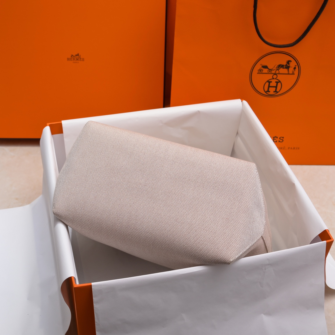 Hermes Steeple Tote Bag - Image 3